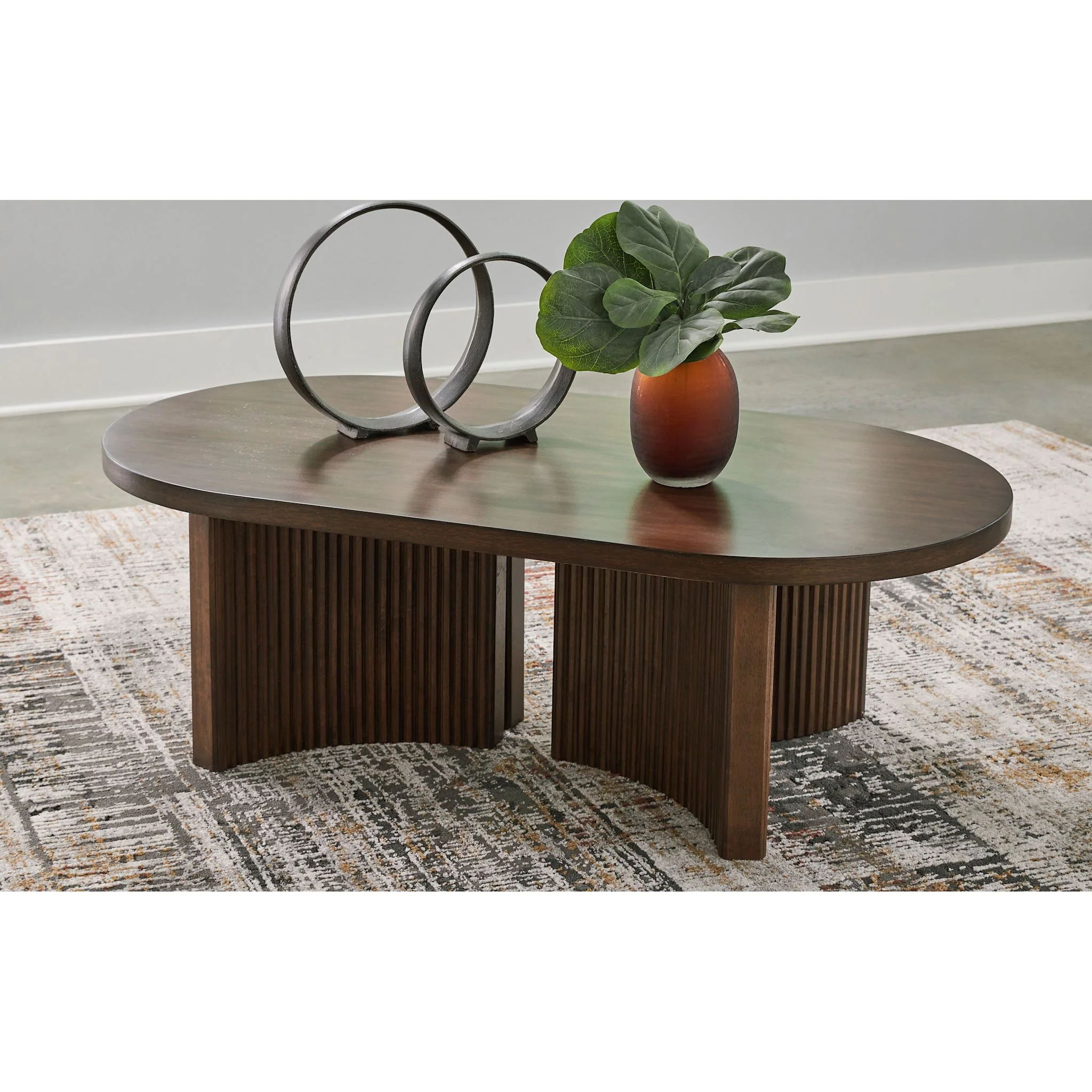 Korestone Coffee Table - Dark Brown - Image 2