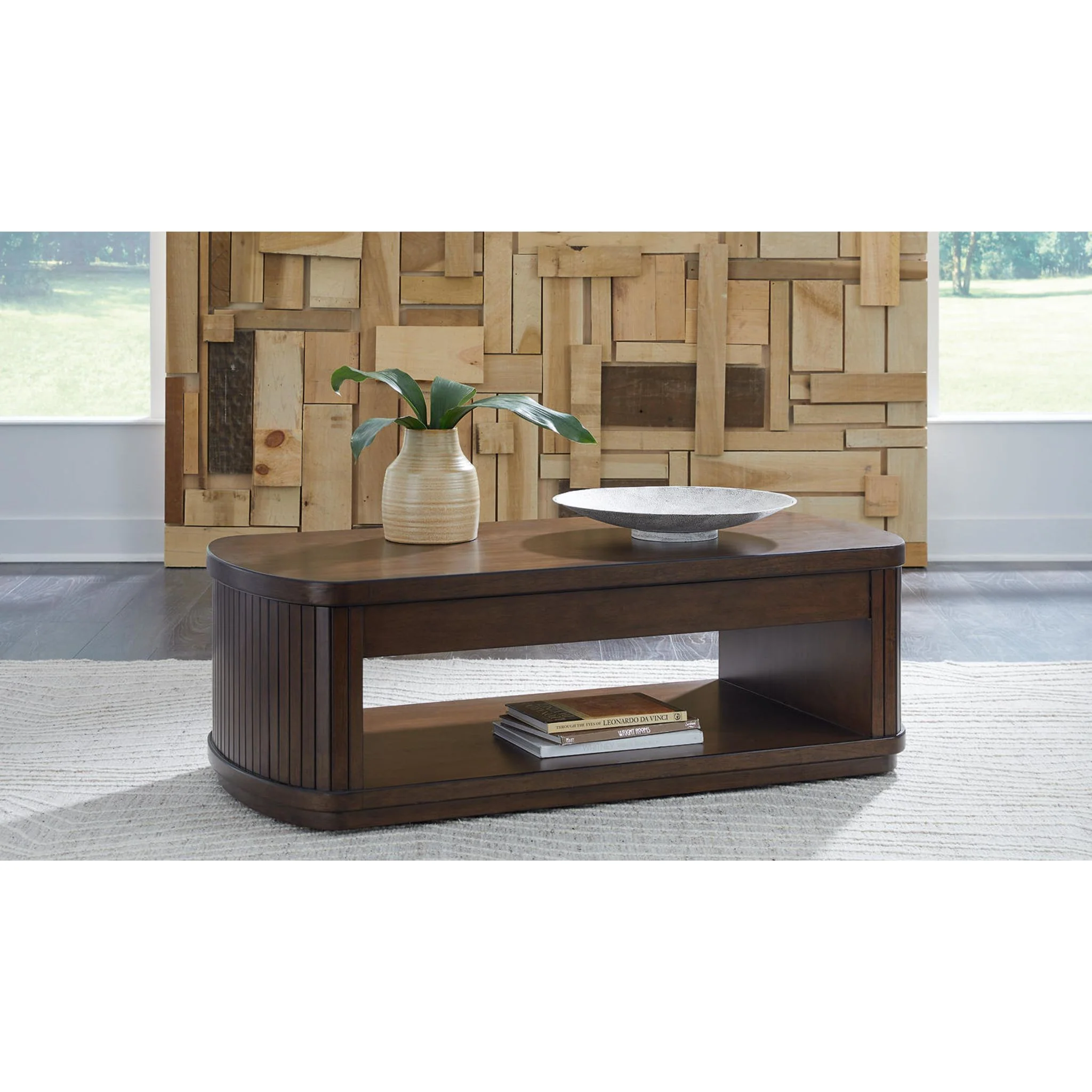 Korestone Coffee Table - Dark Brown - Image 5