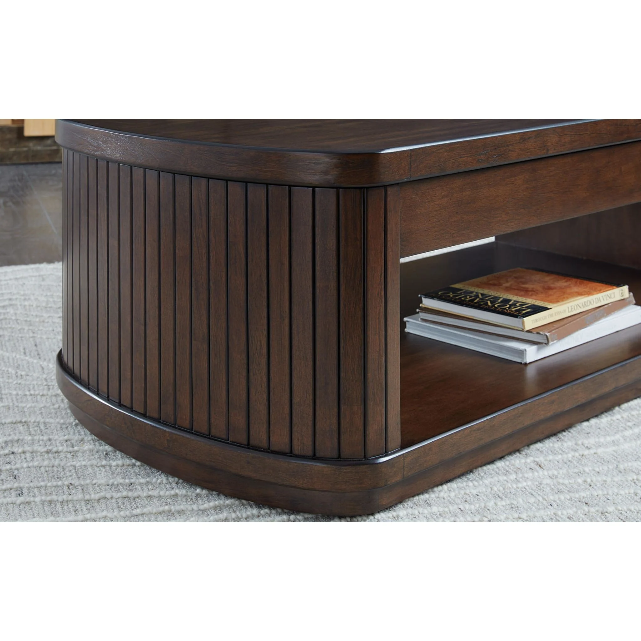 Korestone Coffee Table - Dark Brown - Image 6