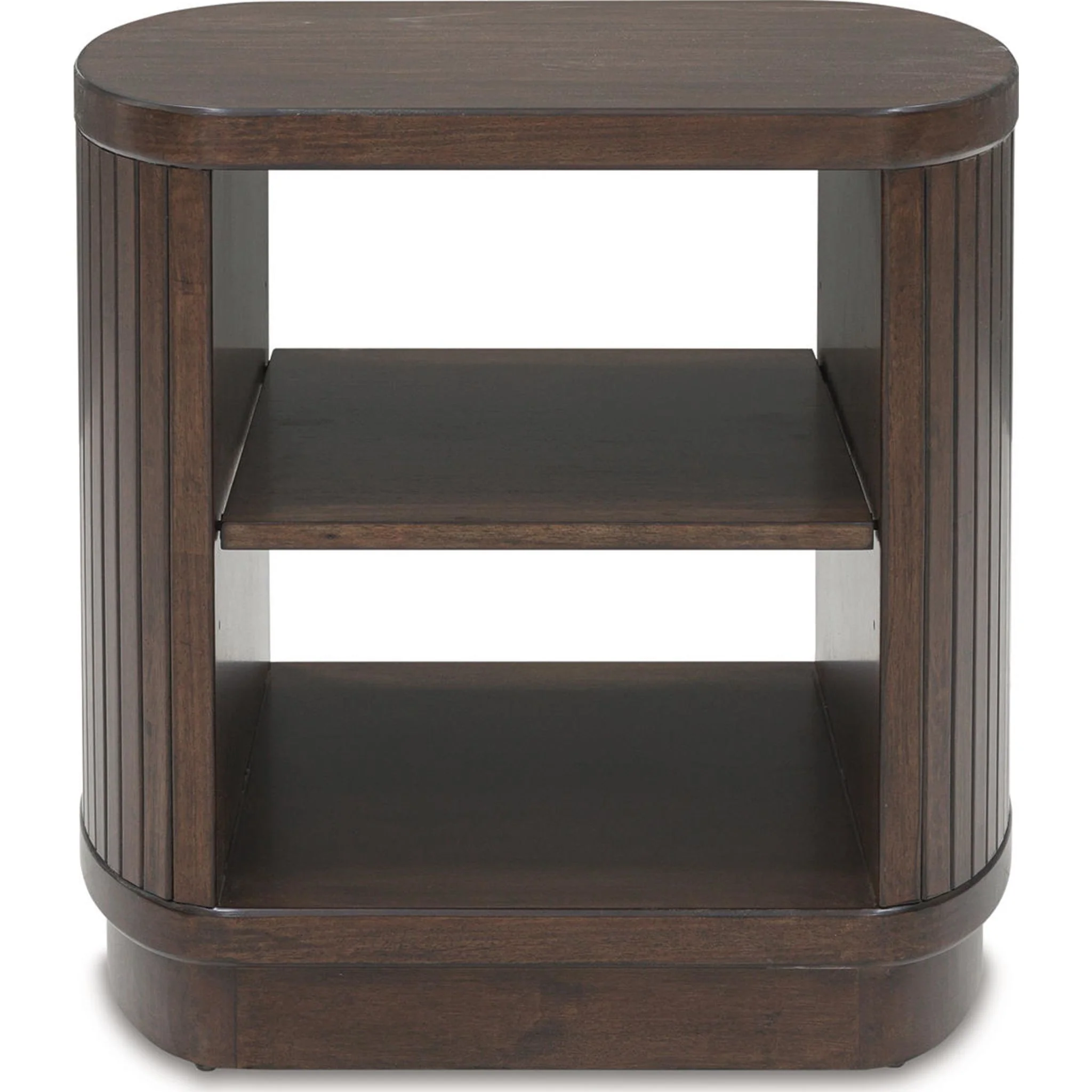 Korestone End Table - Dark Brown - Image 4