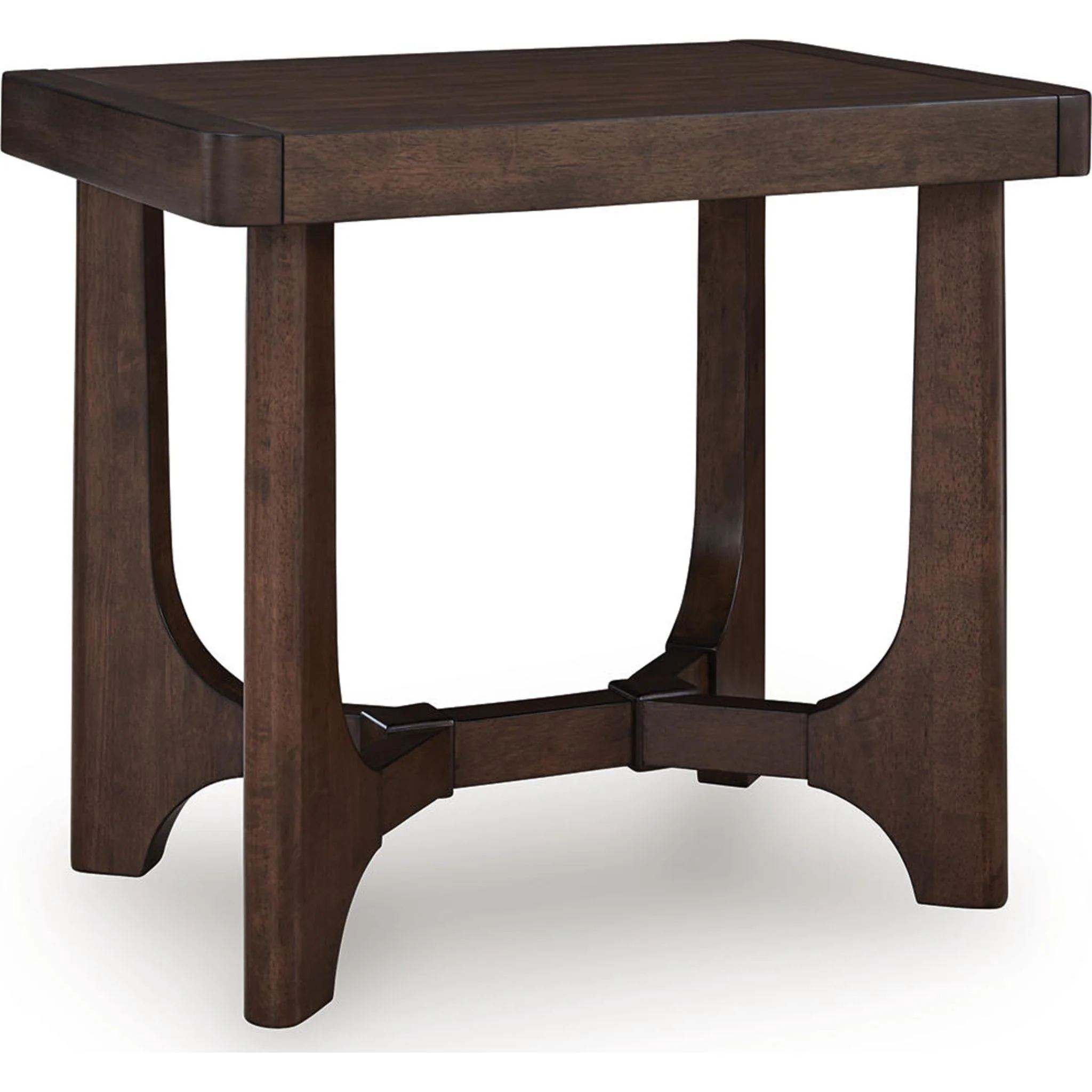 Korestone End Table - Dark Brown - Image 4