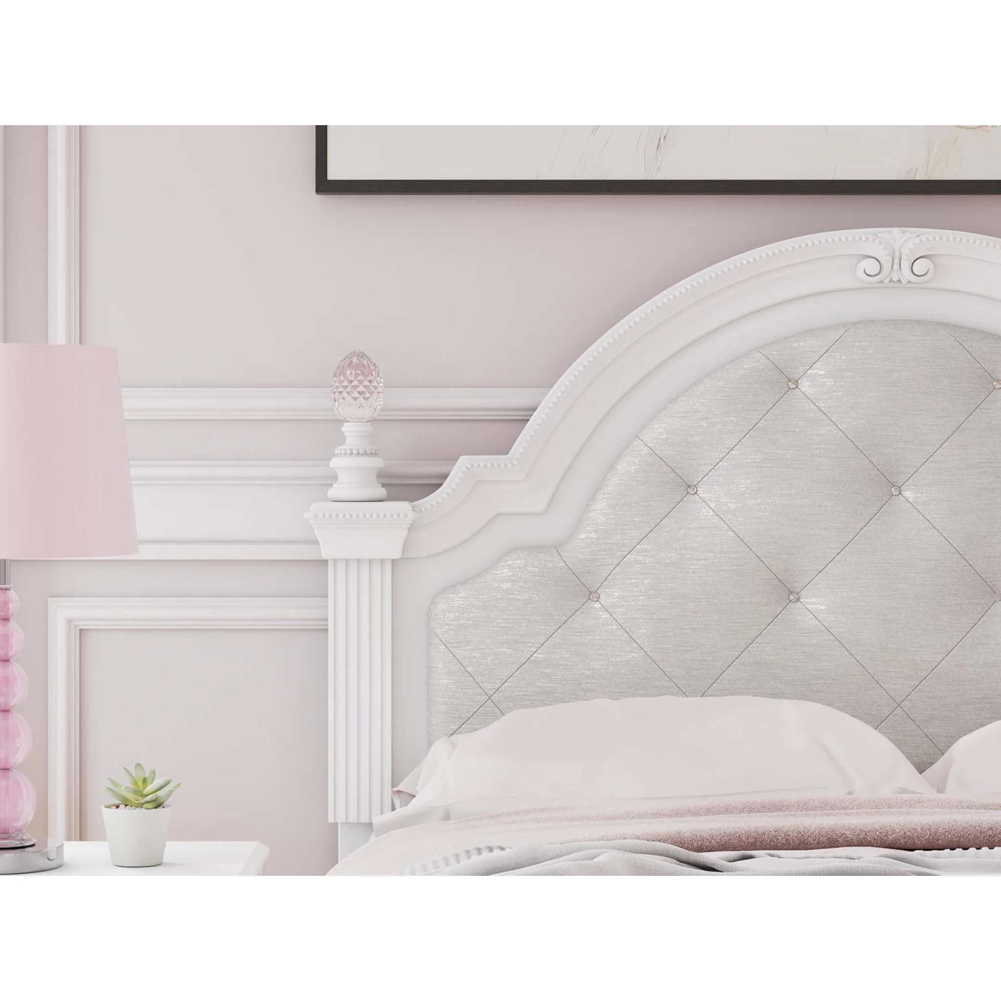 Kozlani 6 Piece Full Panel Bedroom - White - Image 10