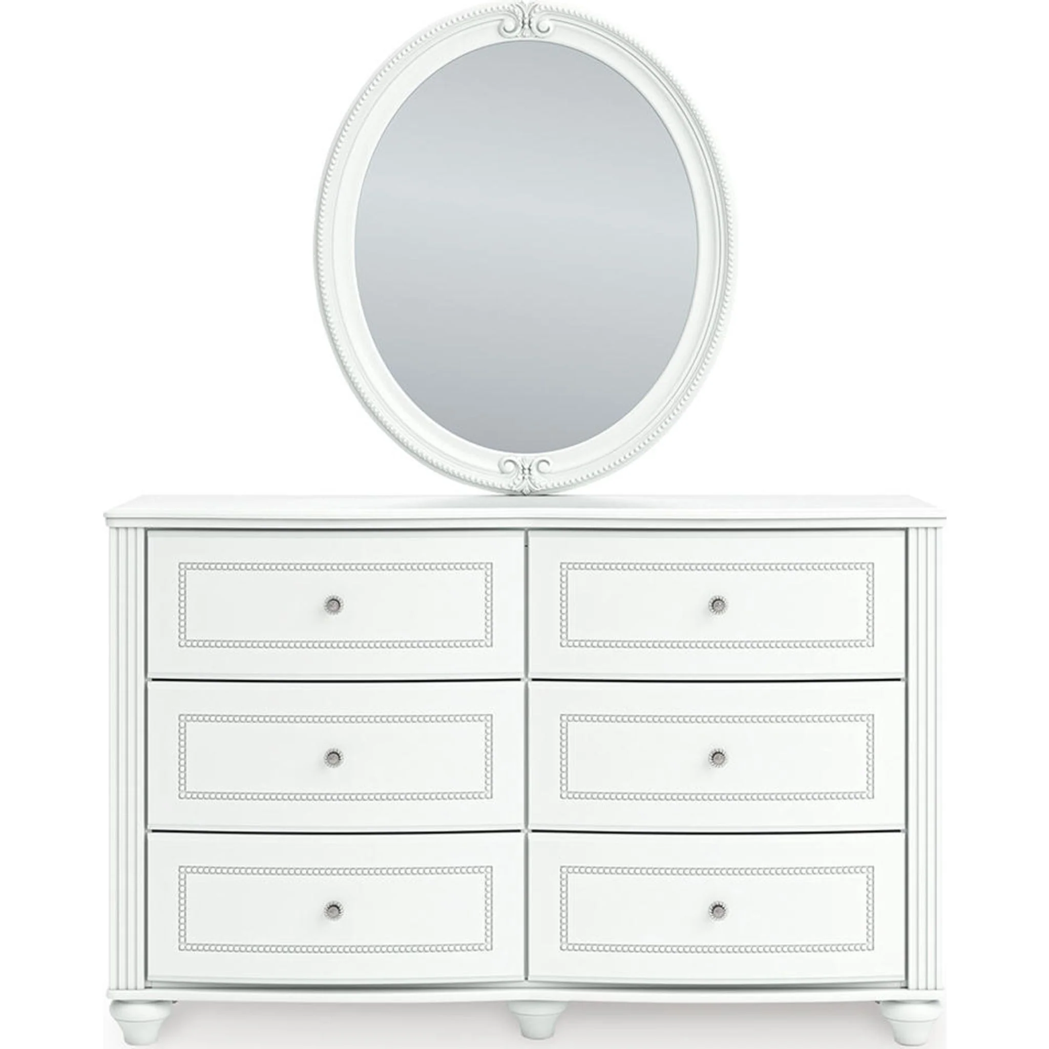 Kozlani 6 Piece Full Panel Bedroom - White - Image 17