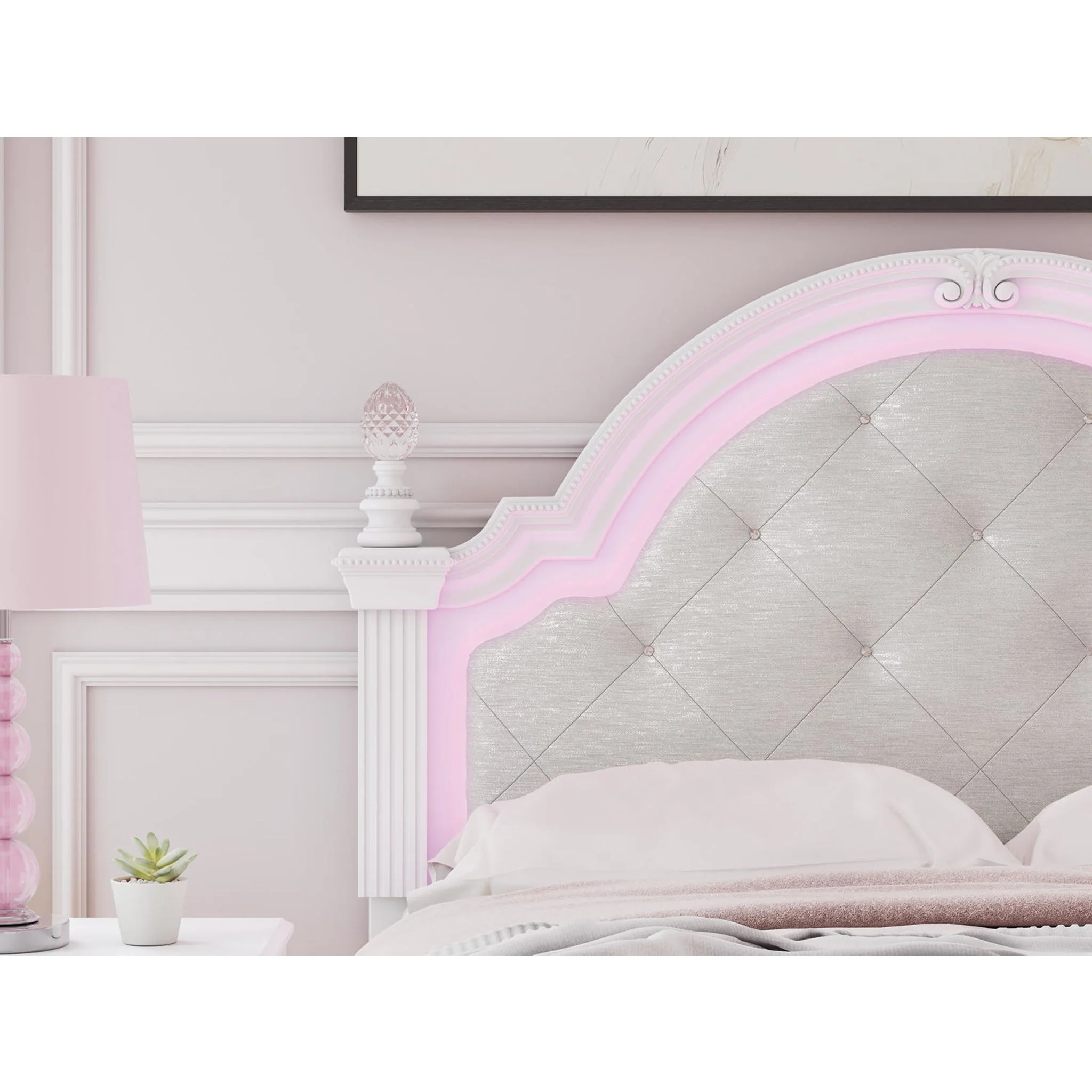 Kozlani 6 Piece Full Panel Bedroom - White - Image 7