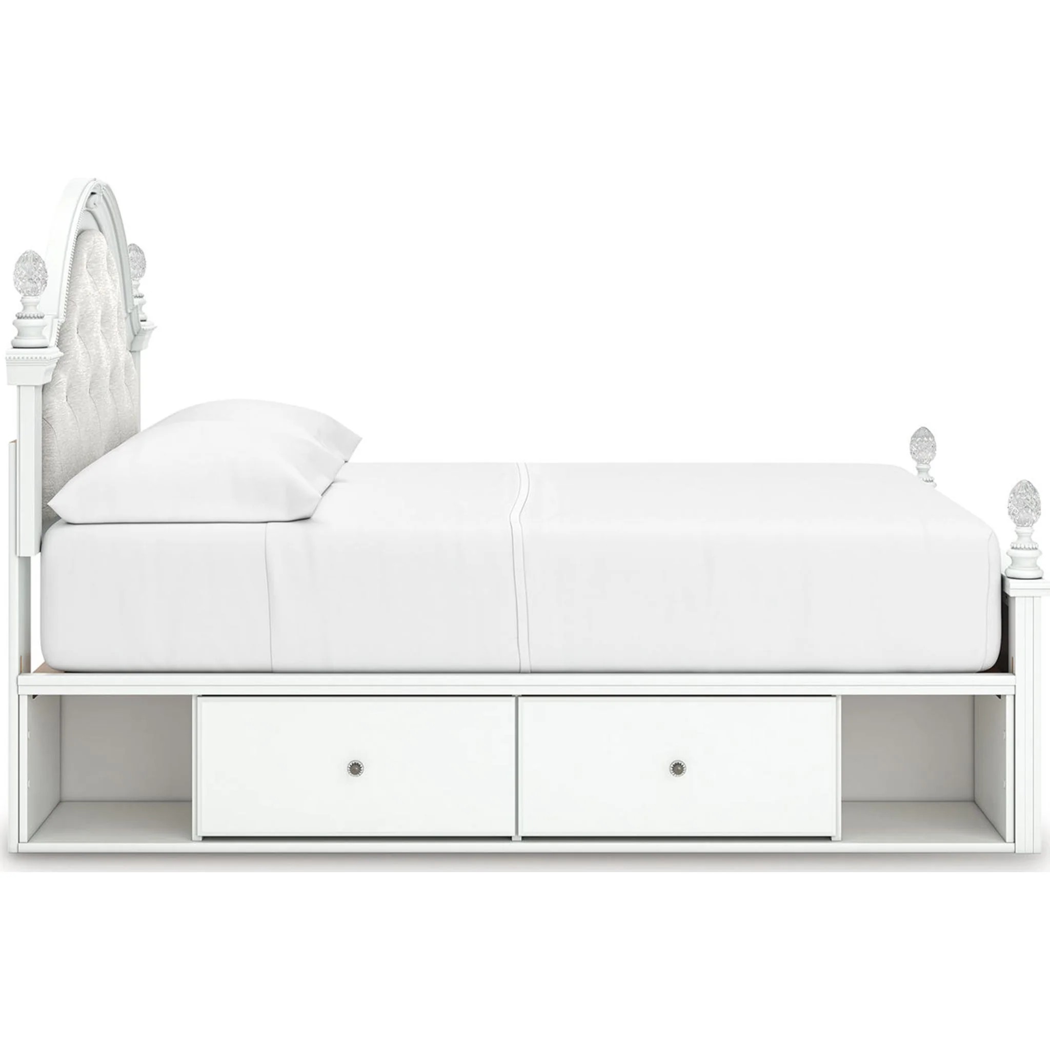 Kozlani 6 Piece Full Storage Bedroom - White - Image 10