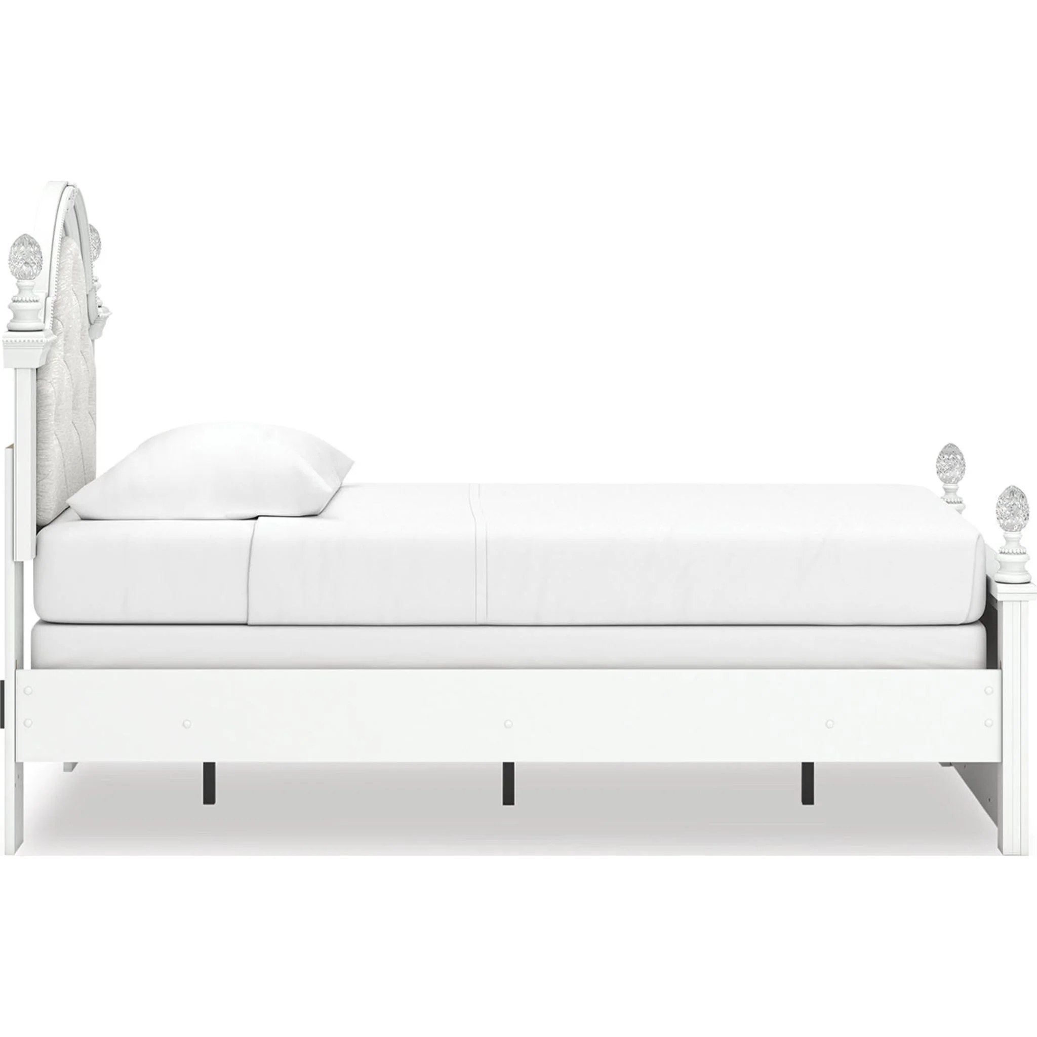 Kozlani 6 Piece Twin Panel Bedroom - White - Image 10