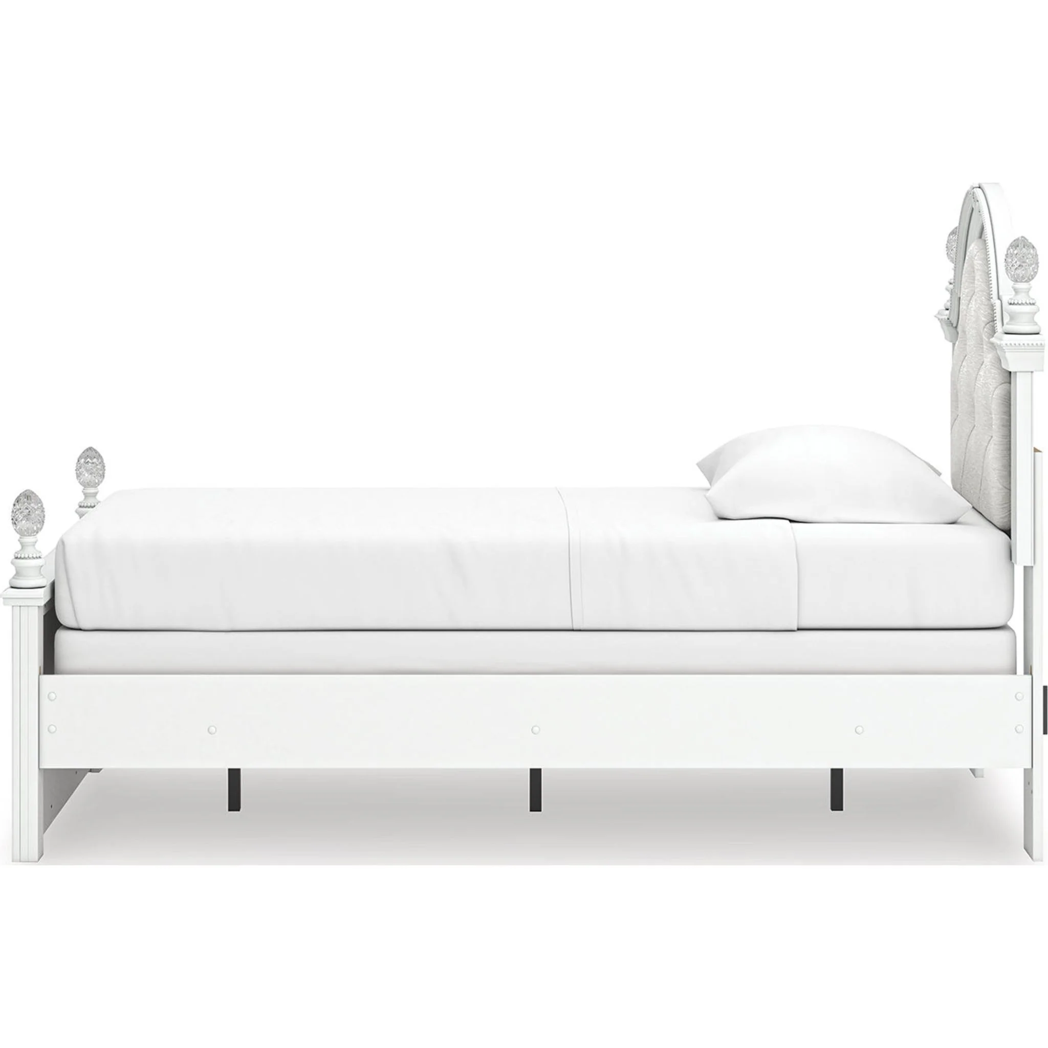 Kozlani 6 Piece Twin Panel Bedroom - White - Image 9