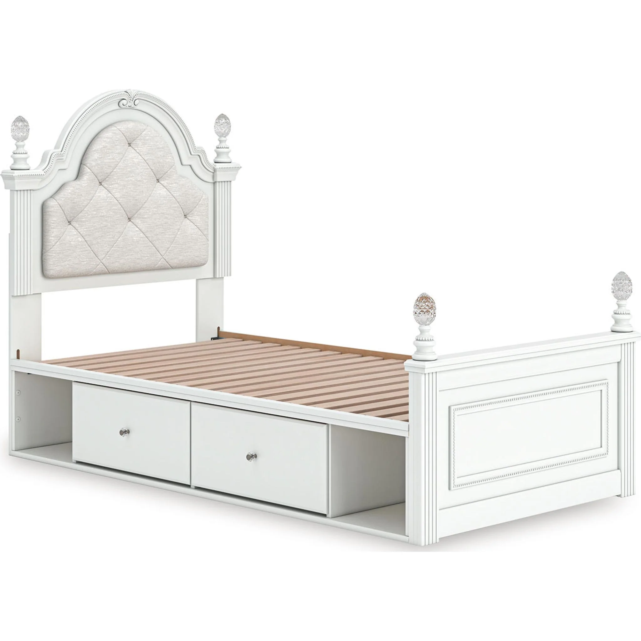 Kozlani 6 Piece Twin Storage Bedroom - White - Image 3