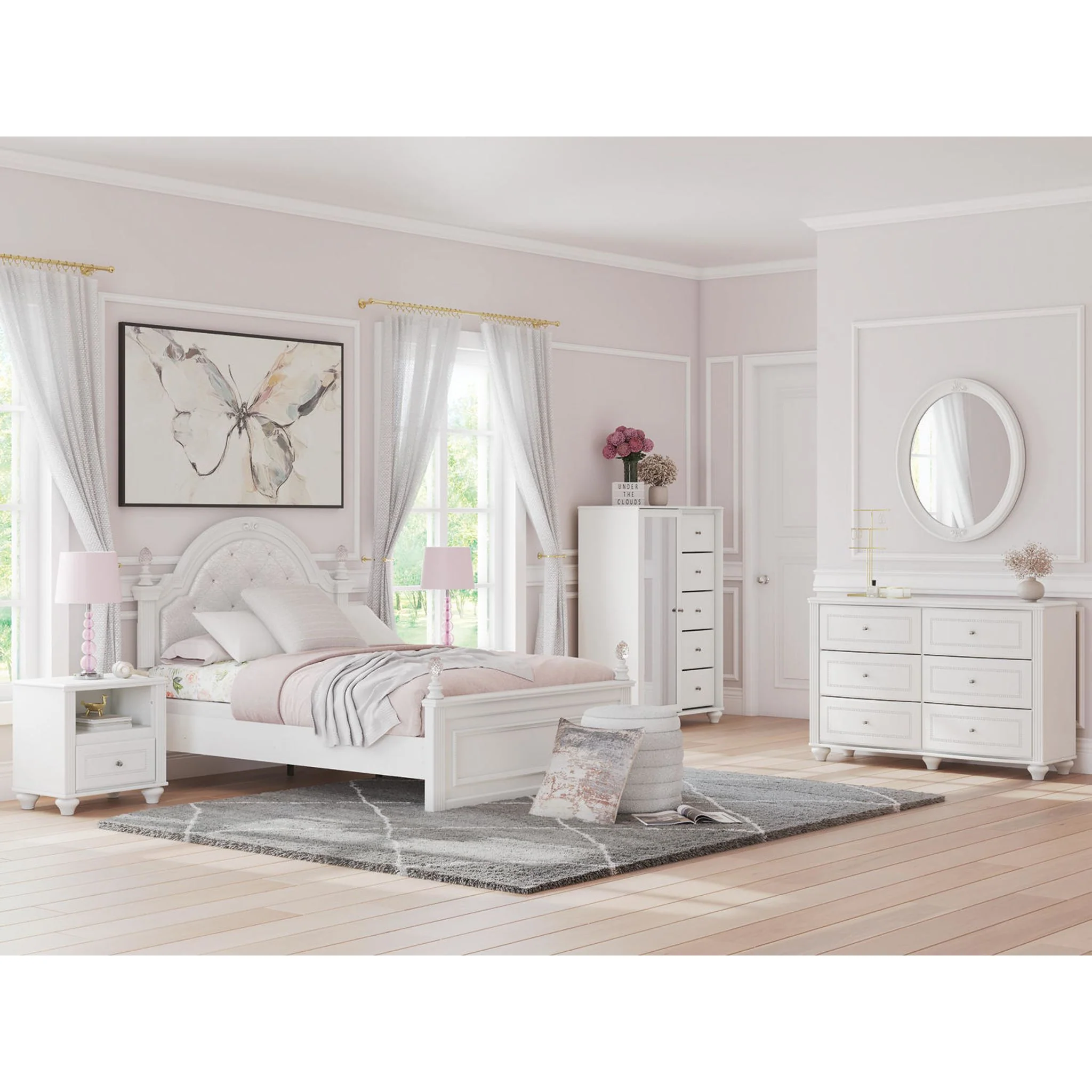 Kozlani Mirror - White - Image 3