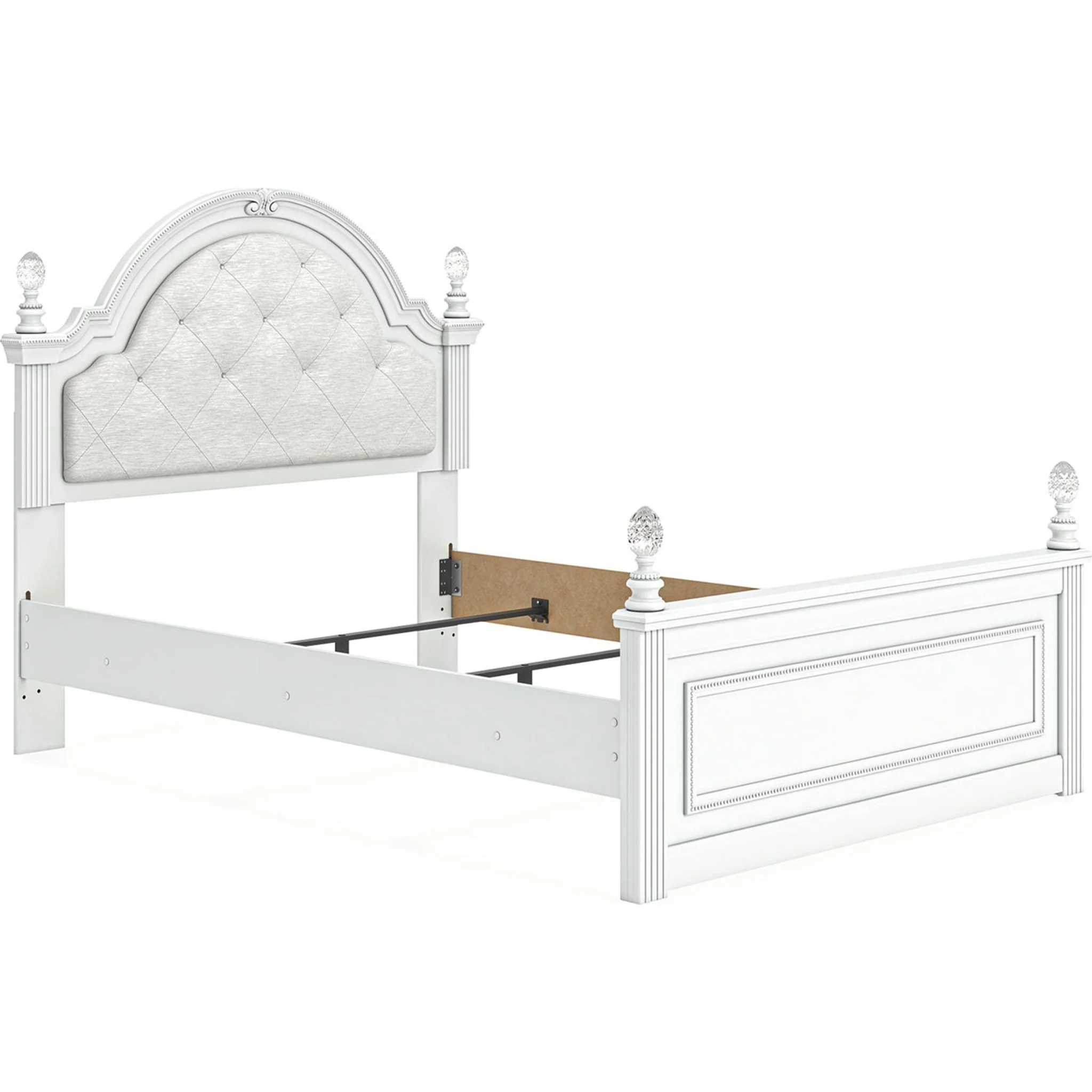 Kozlani Full Panel Bed - White - Image 4