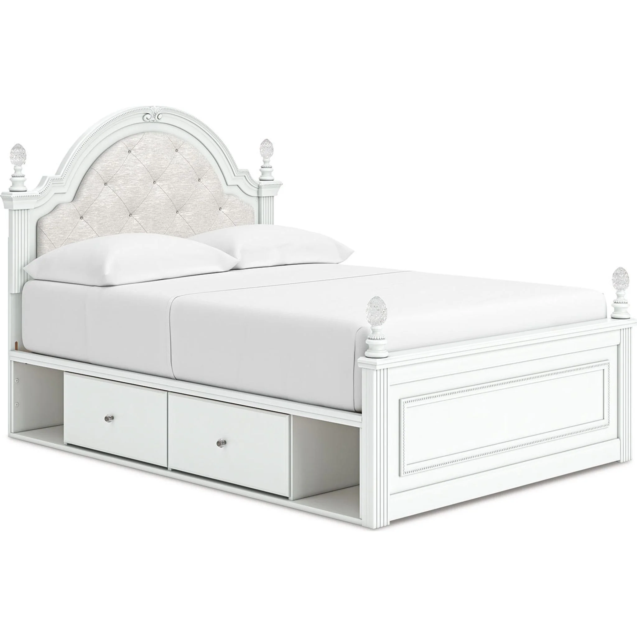 Kozlani Full Storage Bed - White - Image 6