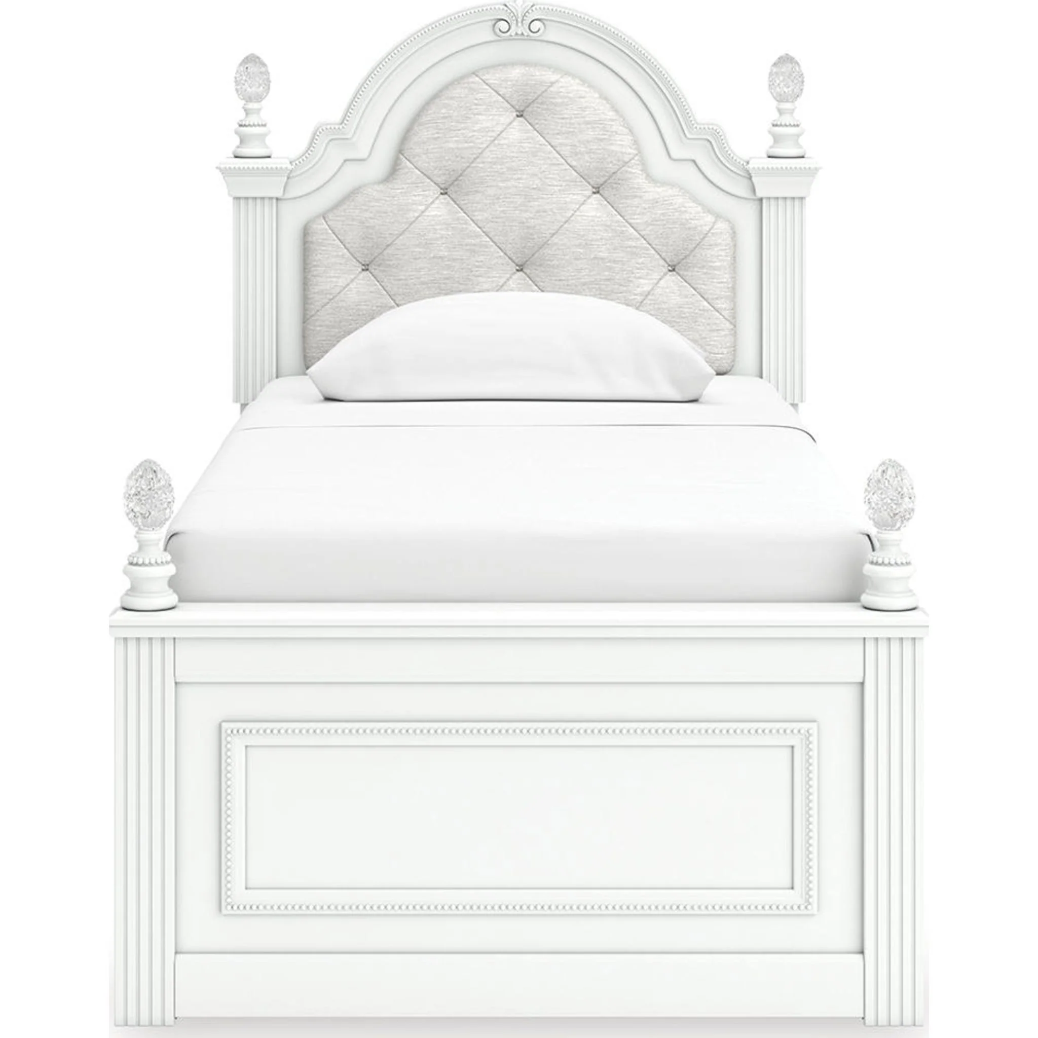 Kozlani Twin Panel Bed - White - Image 11
