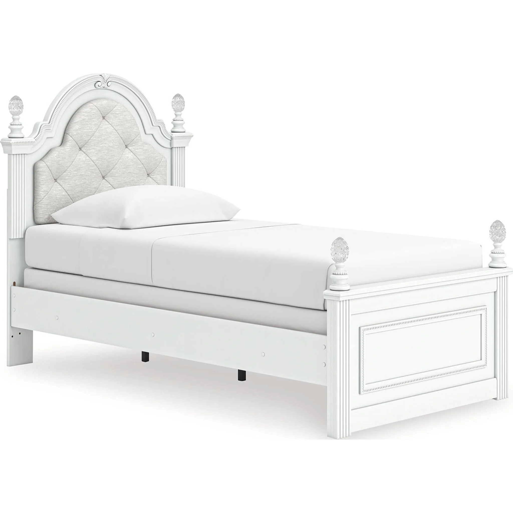 Kozlani Twin Panel Bed - White - Image 5