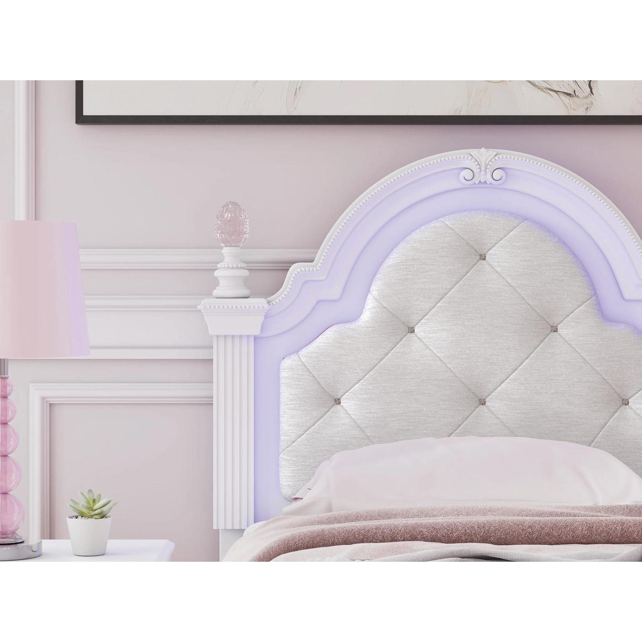 Kozlani Twin Panel Bed - White - Image 8