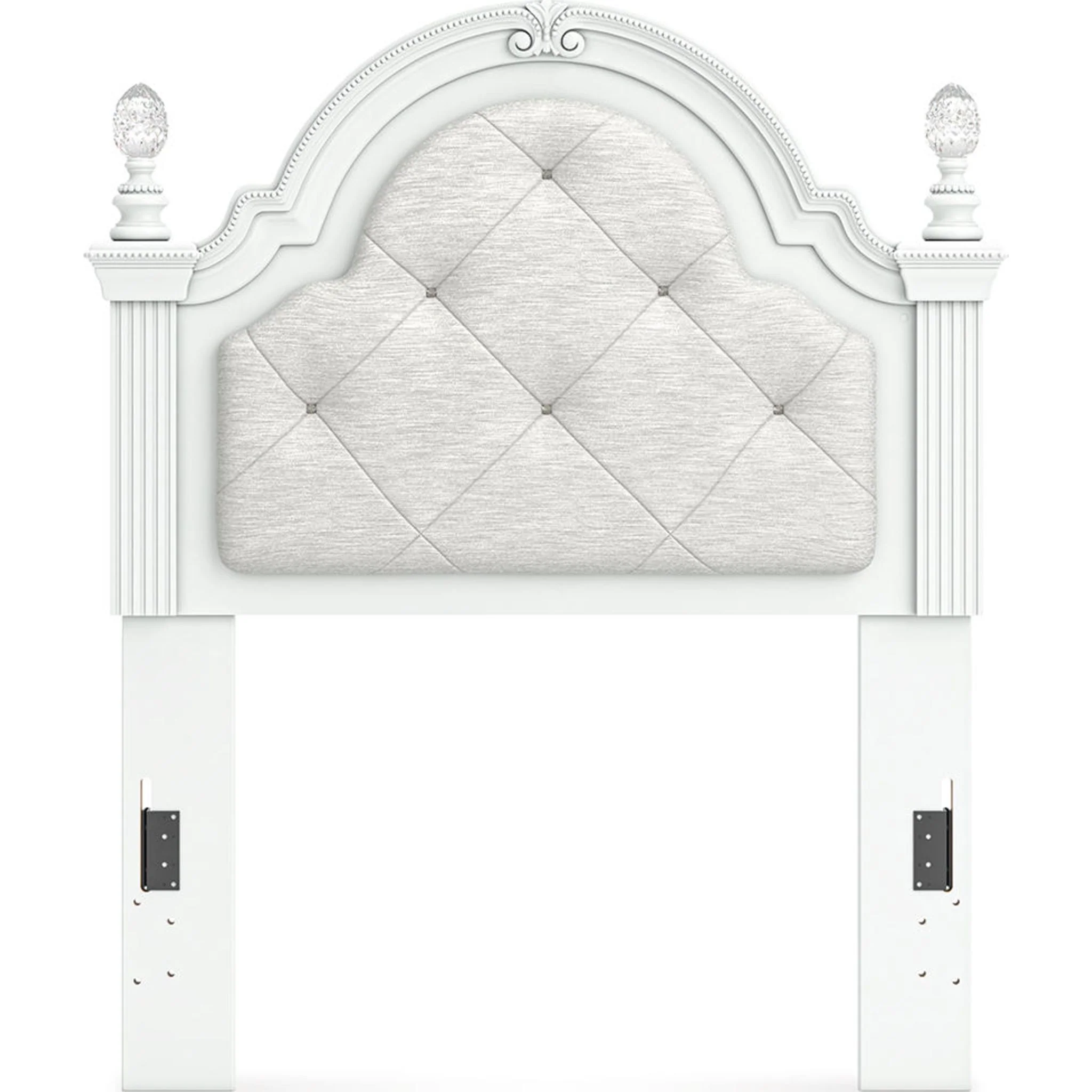 Kozlani Twin Panel Headboard - White - Image 9