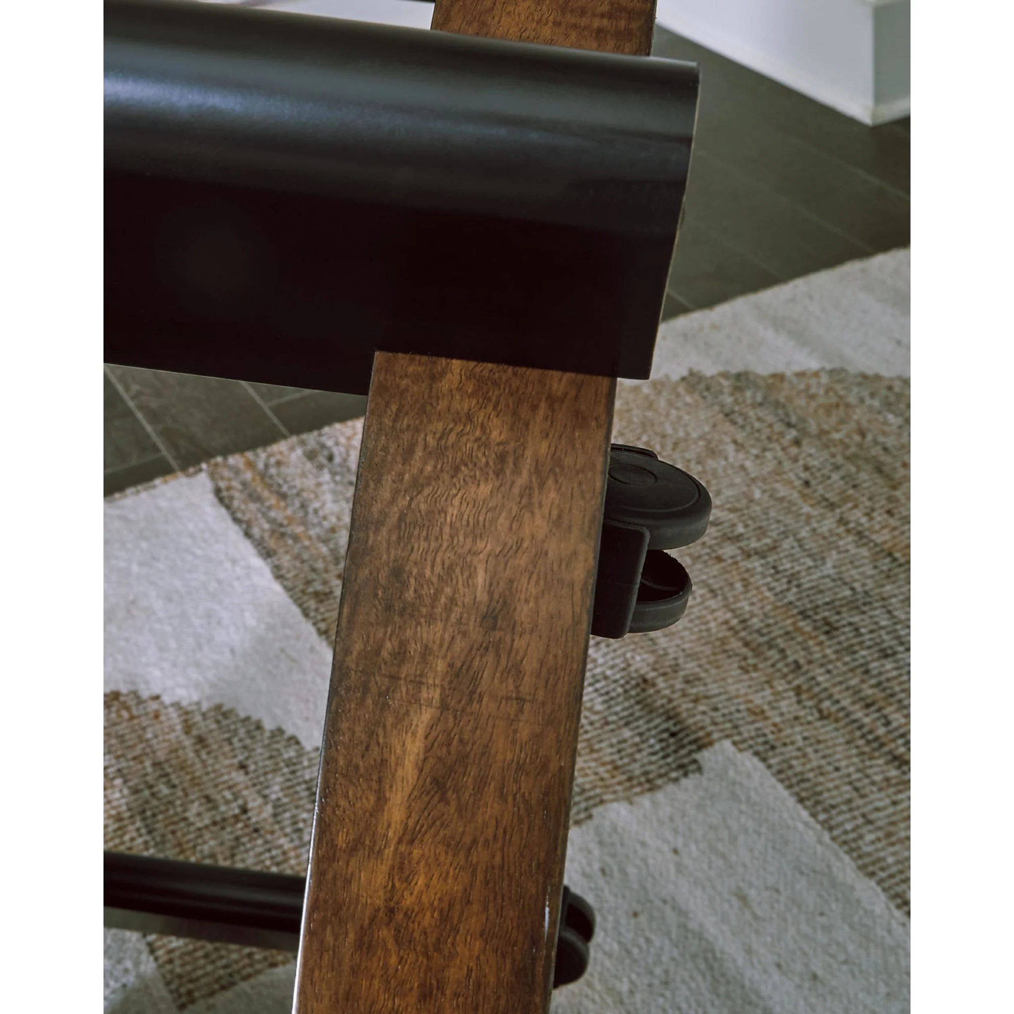 Kraeburn Coffee Table - Brown/Black - Image 4