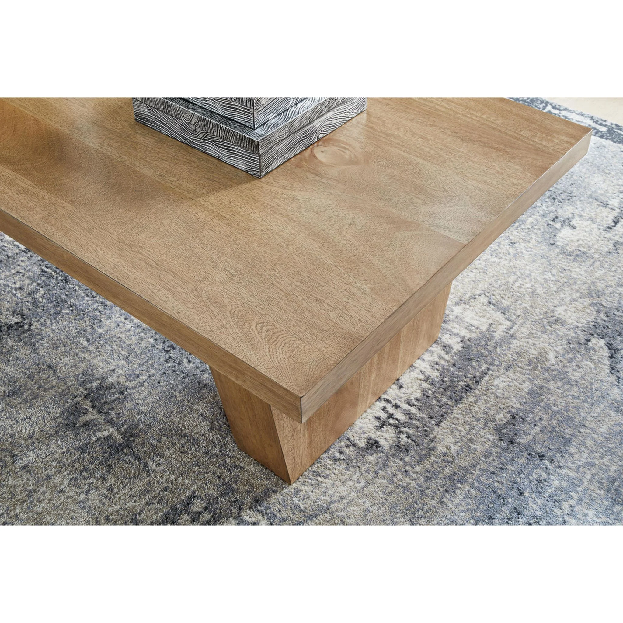 Kristiland Coffee Table - Light Brown - Image 5