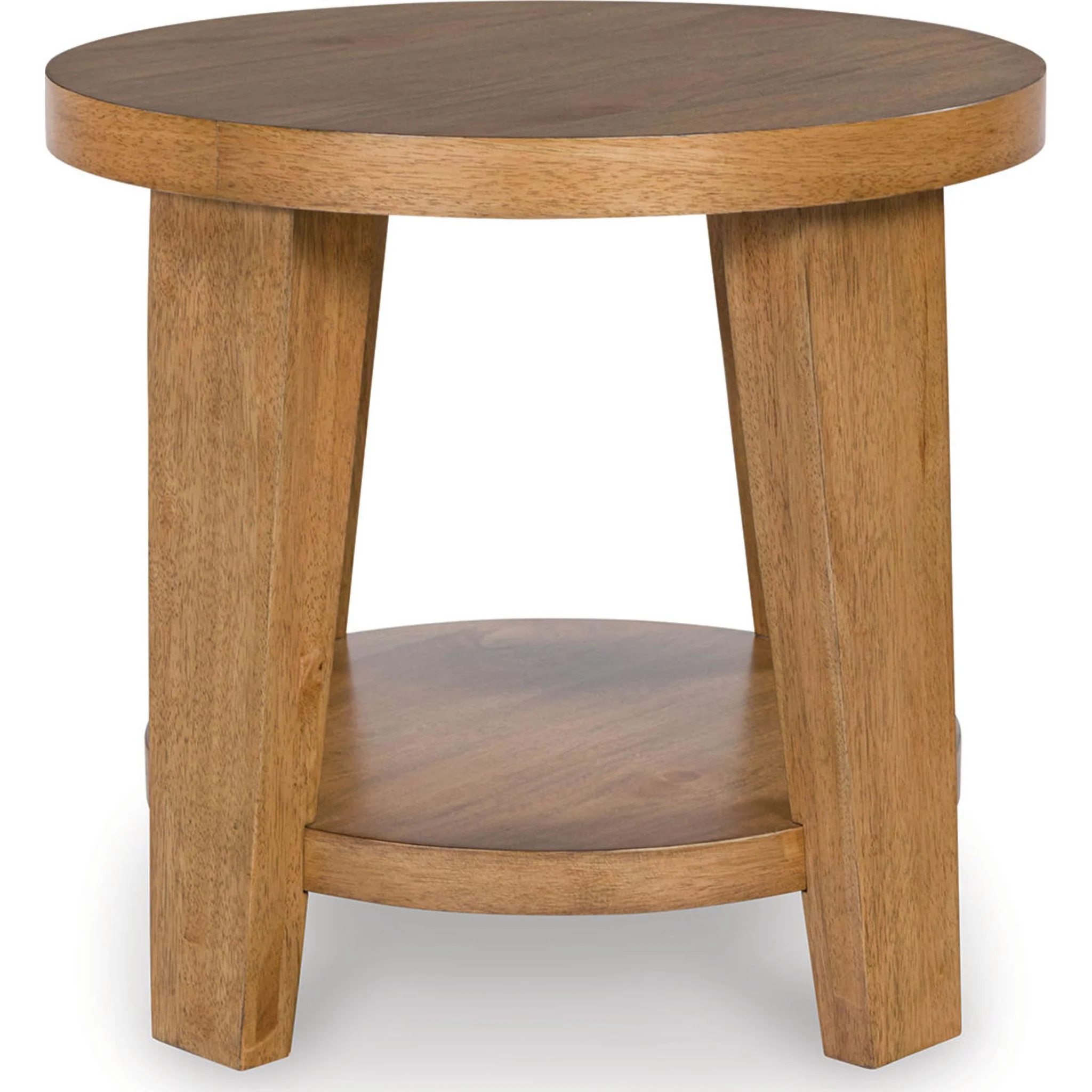 Kristiland End Table - Light Brown - Image 5