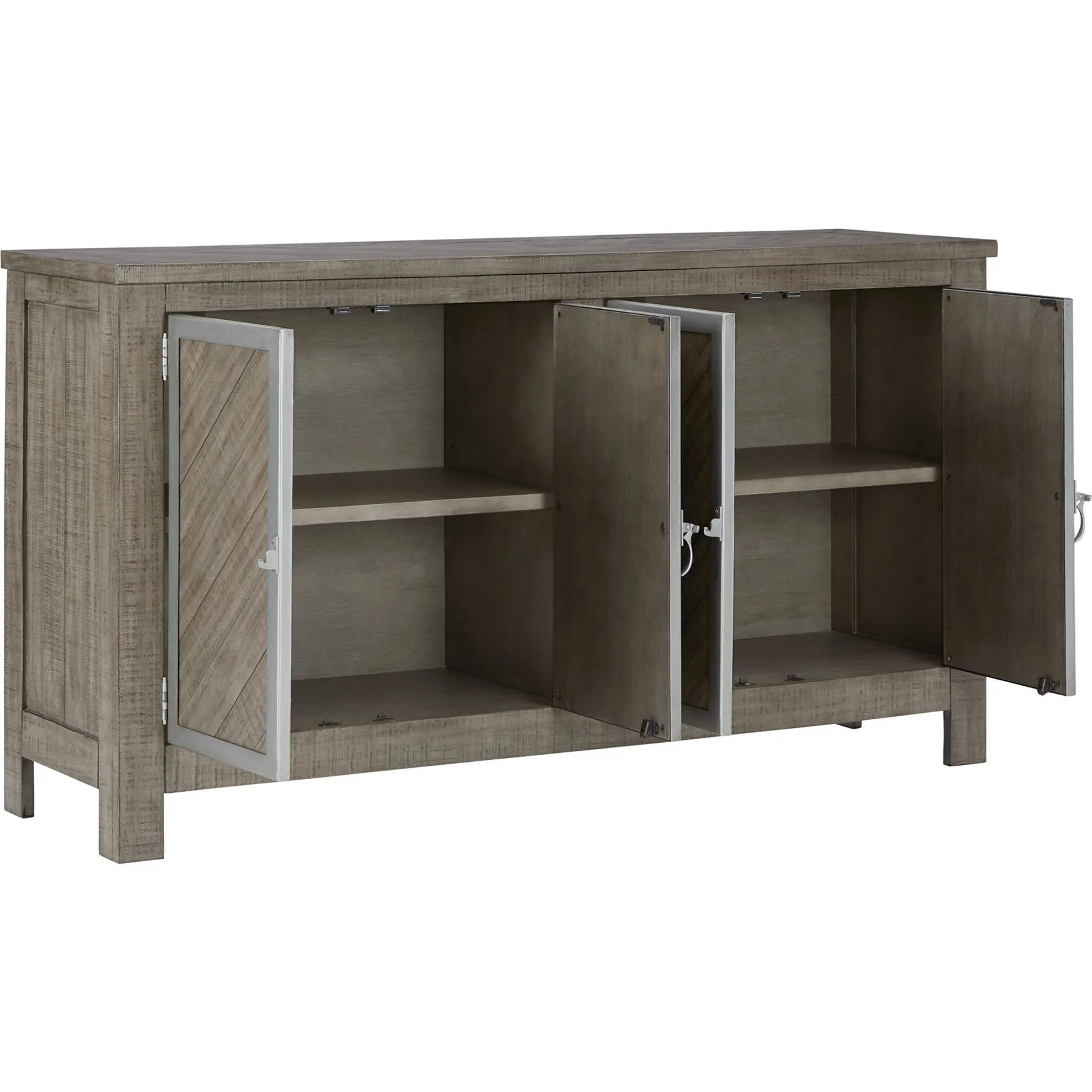Krystanza Dining Server - Weathered Gray - (D766-60) - Image 3