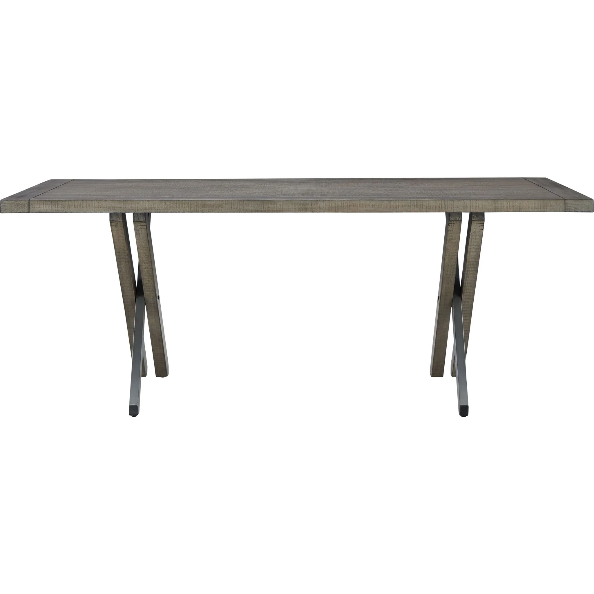 Krystanza Dining Table - Weathered Gray - (D766-25) - Image 2