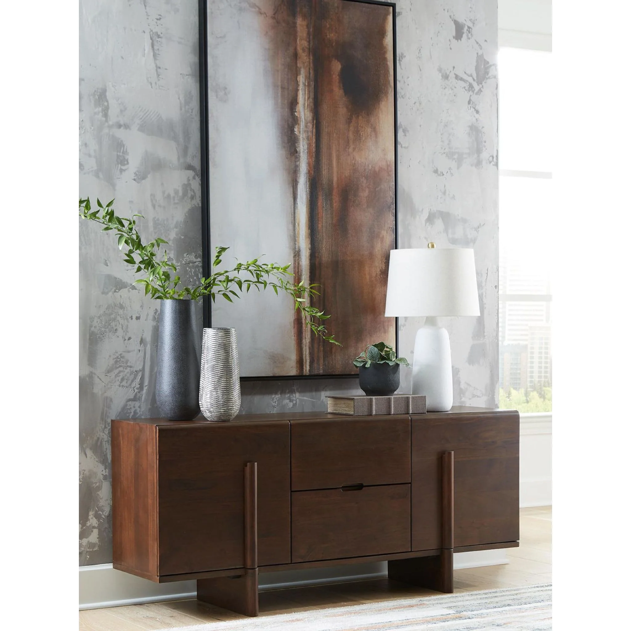 Kydler Accent Cabinet - Medium Brown - Image 2