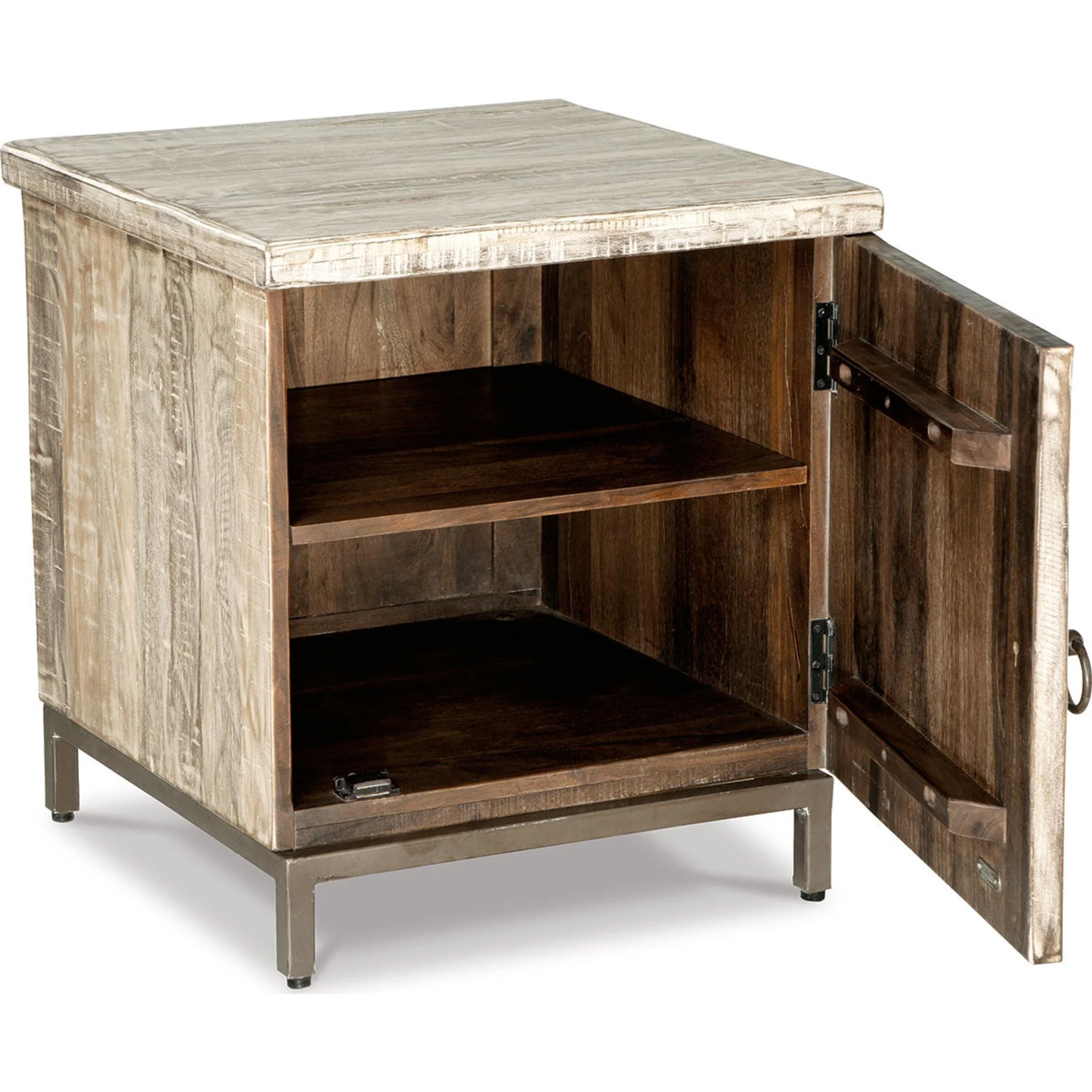 Laddford Accent Cabinet - Whitewash - Image 11