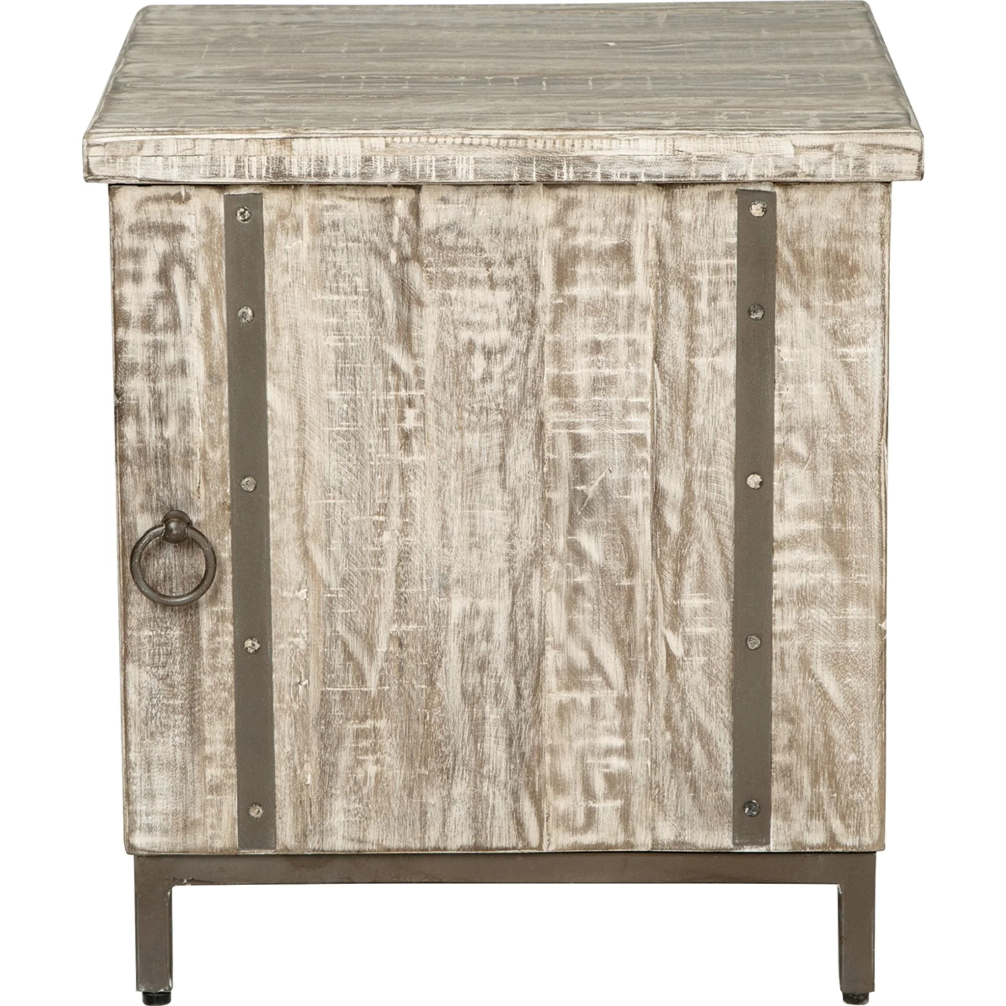 Laddford Accent Cabinet - Whitewash - Image 4