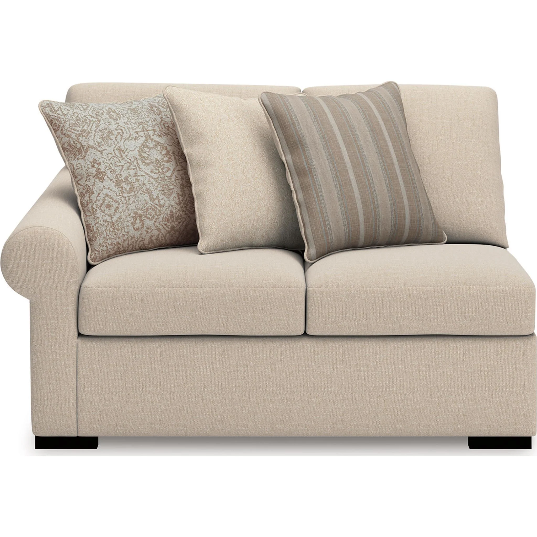 LadyMae 4 Piece Sectional - Twill - Image 11