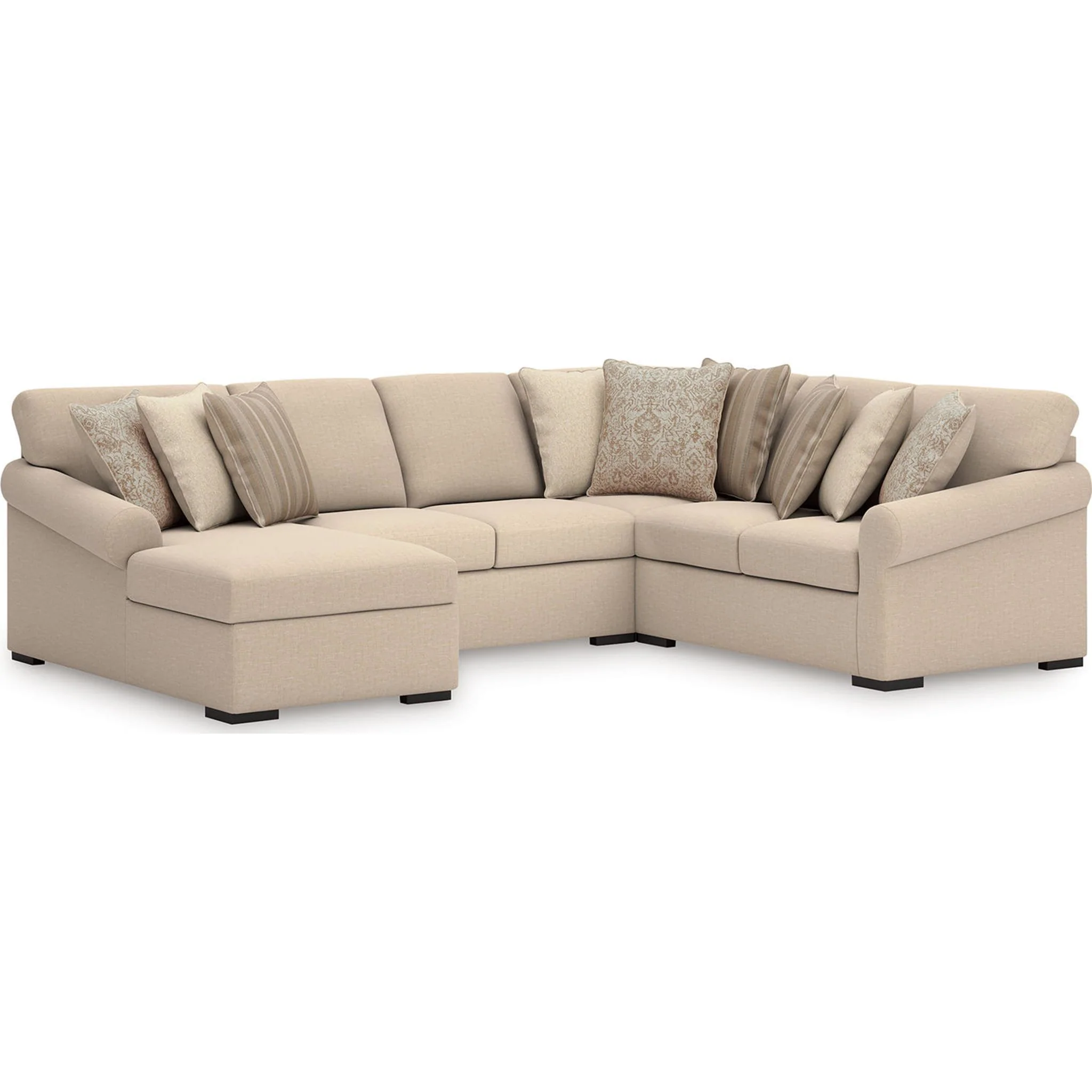 LadyMae 4 Piece Sectional with Chaise - Image 9
