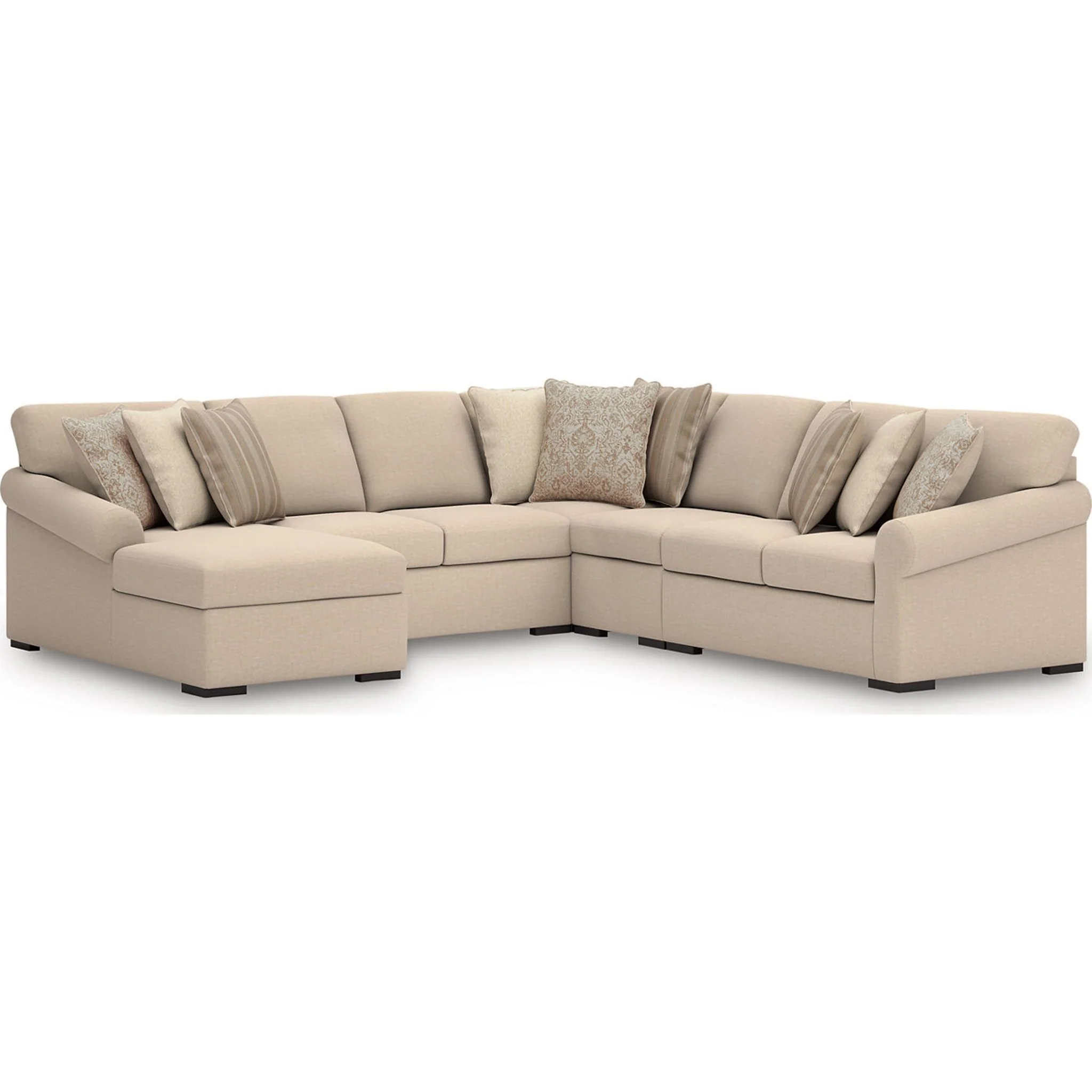 LadyMae 5 Piece Sectional with Chaise - Image 10