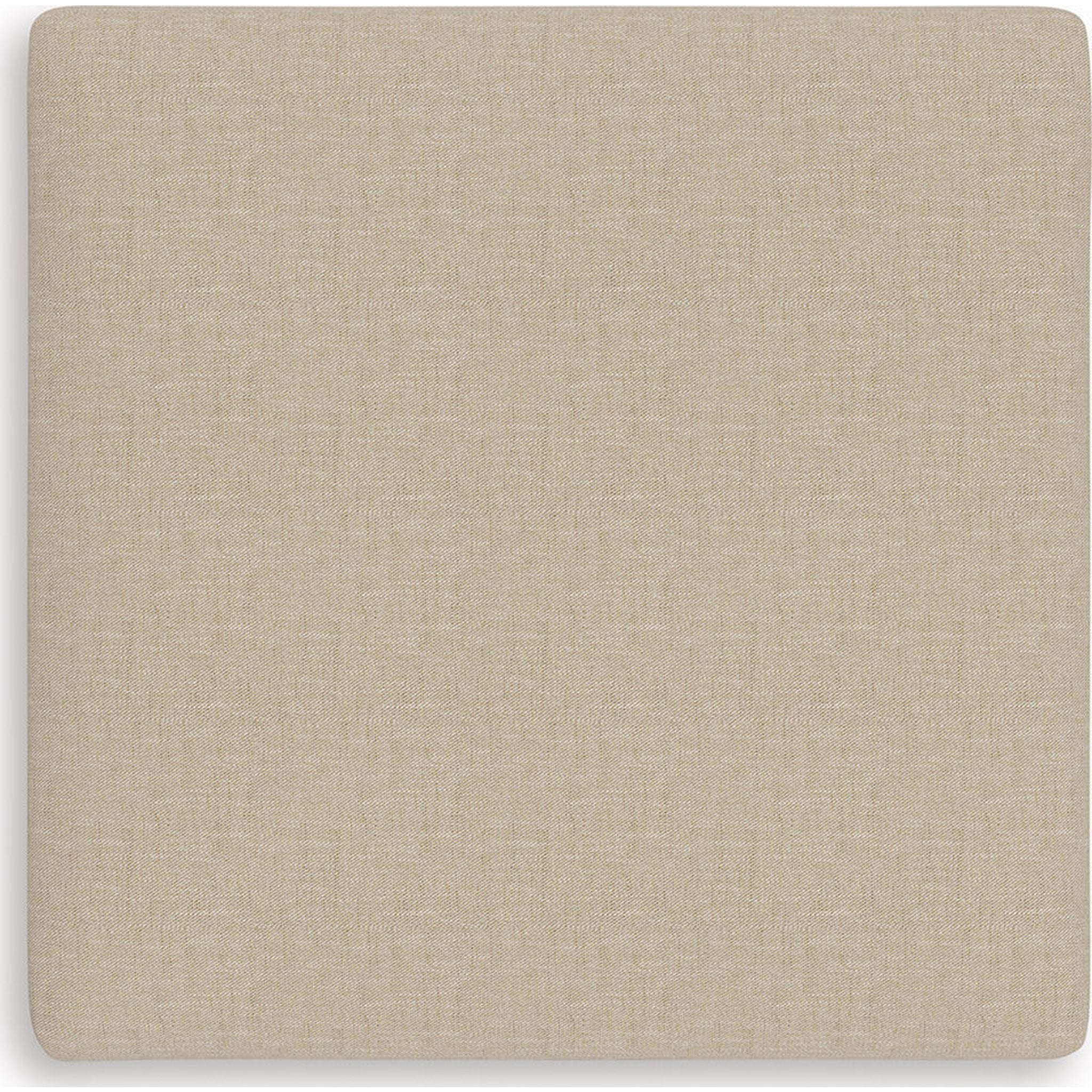 LadyMae Oversized Accent Ottoman - Twill - Image 4
