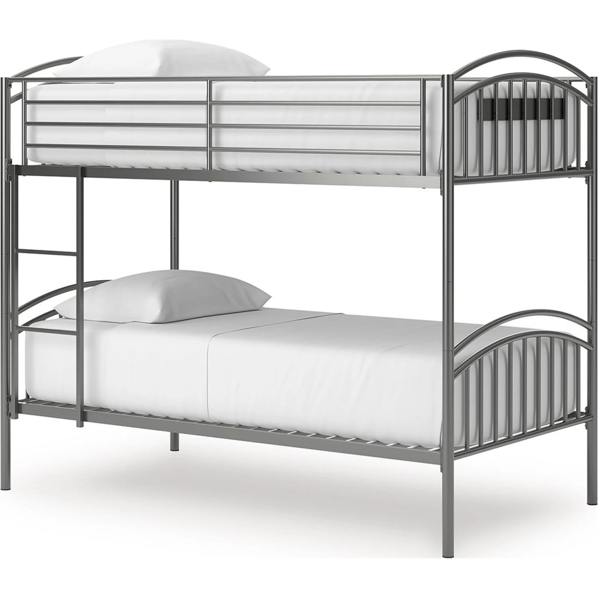 Lanceburg Twin/Twin Bunk Bed - Gray - Image 4