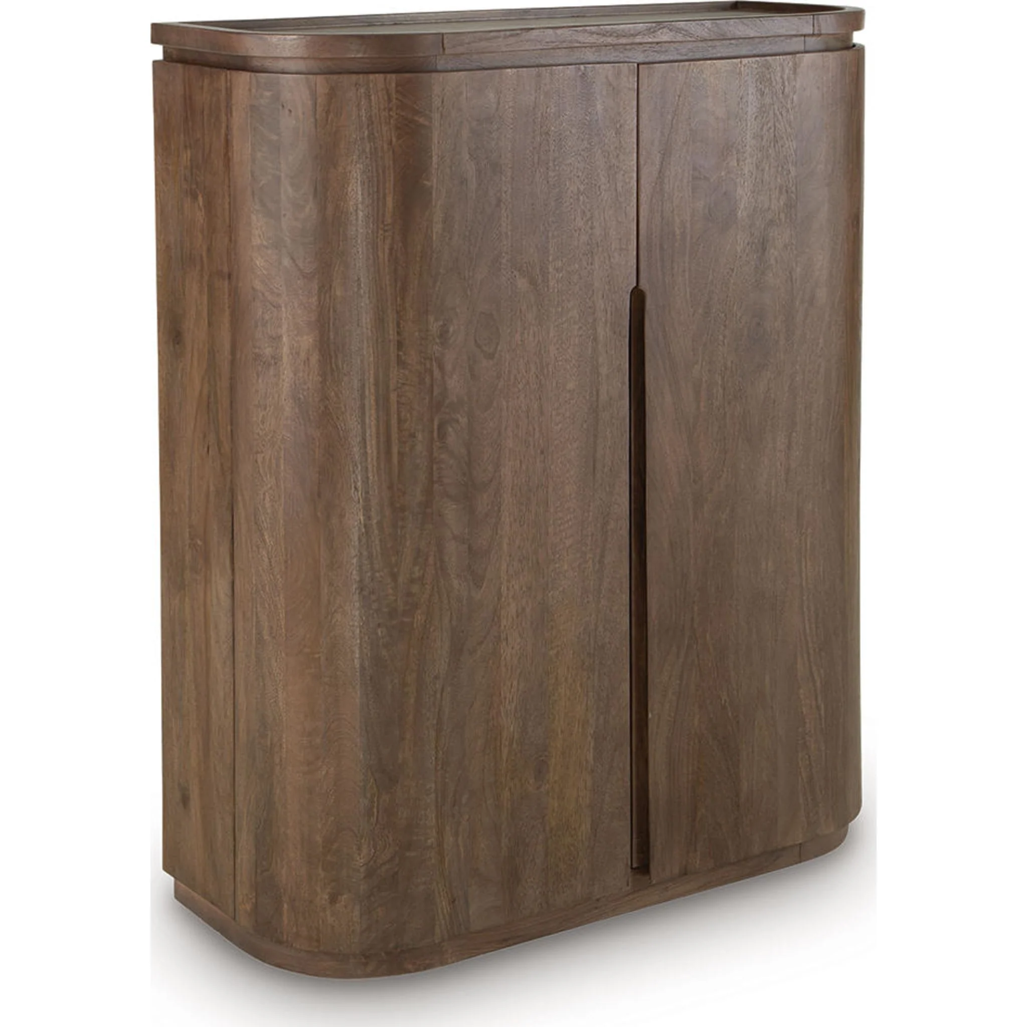 Landermont Bar Unit - Medium Brown - Image 3