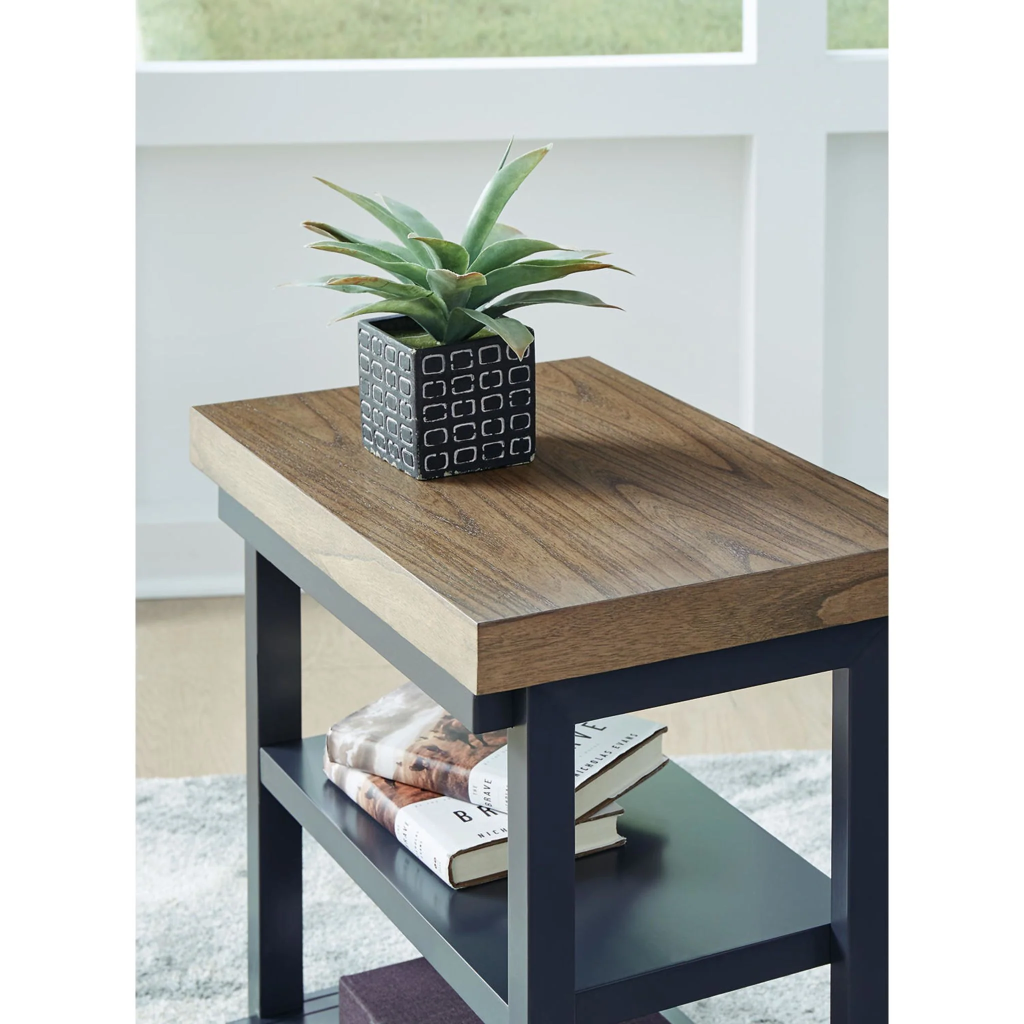 Landocken 3 Pack Tables - Brown/Blue - Image 11
