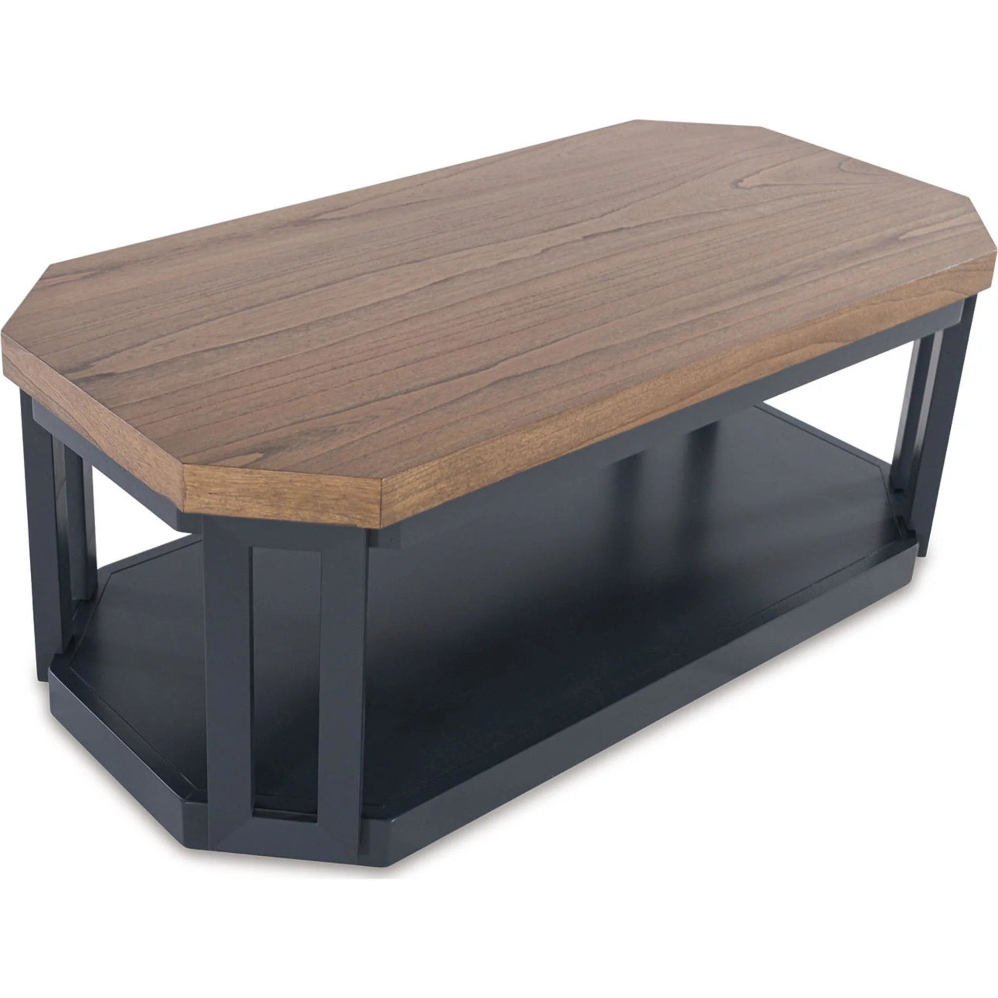 Landocken 3 Pack Tables - Brown/Blue - Image 2