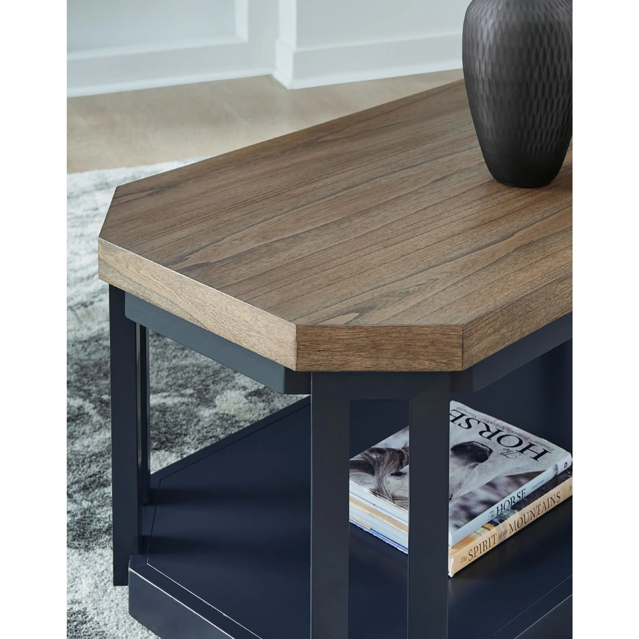 Landocken 3 Pack Tables - Brown/Blue - Image 5