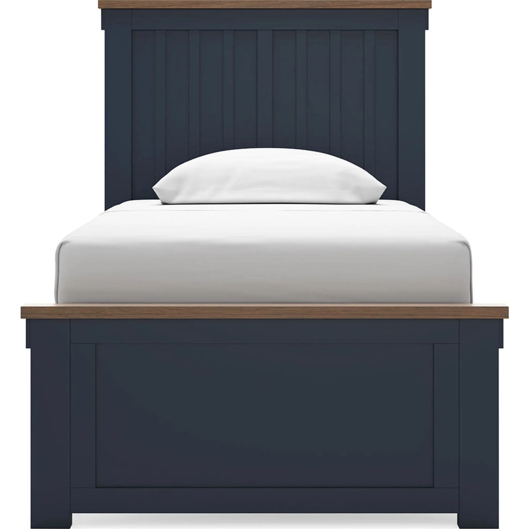 Landocken 6 Piece Panel Bedroom - Blue/Brown - Image 14