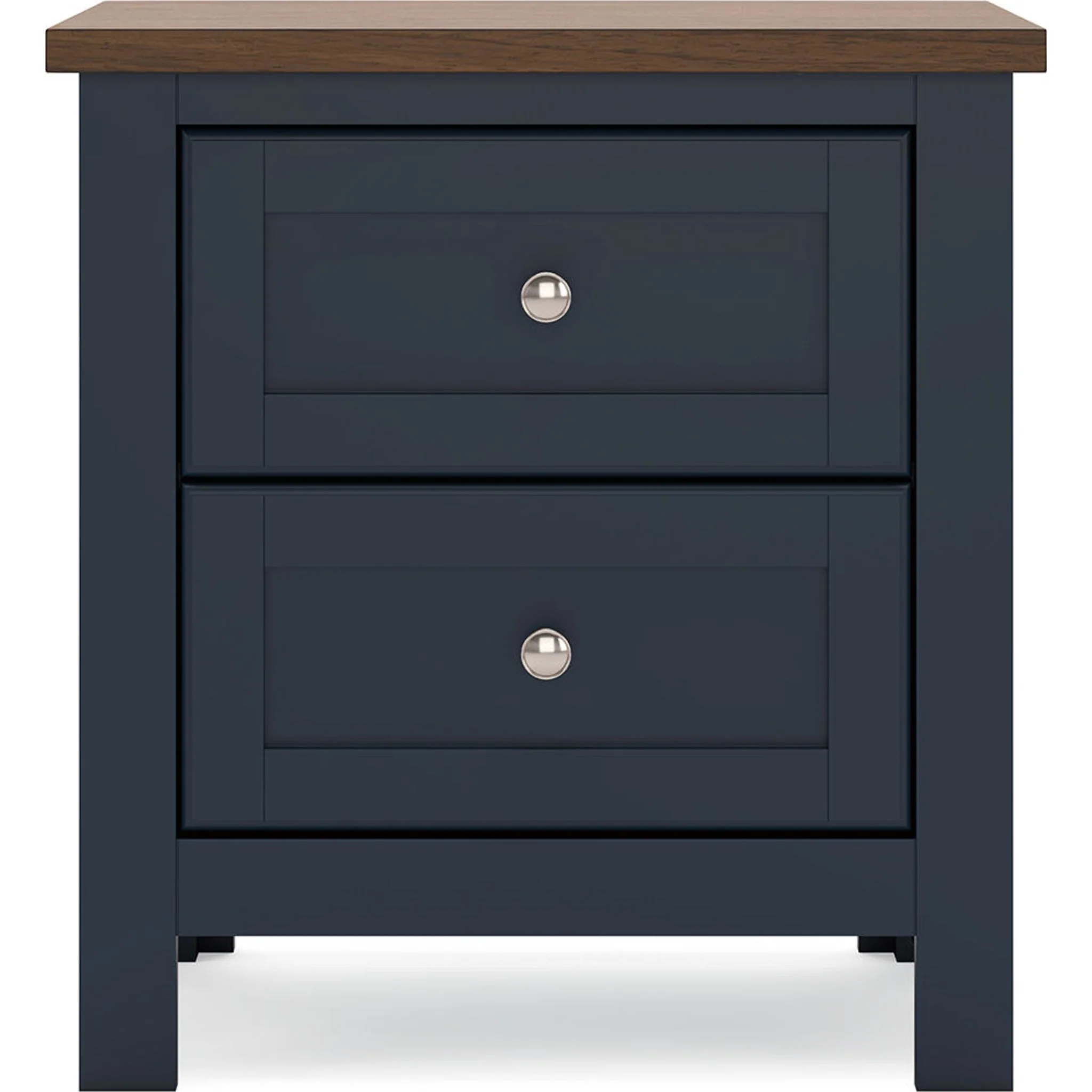 Landocken 6 Piece Panel Bedroom - Blue/Brown - Image 21