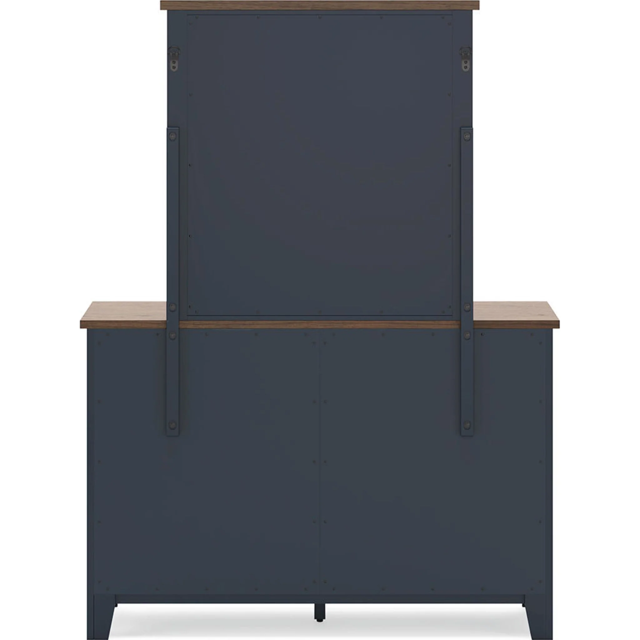 Landocken 6 Piece Panel Bedroom - Blue/Brown - Image 6