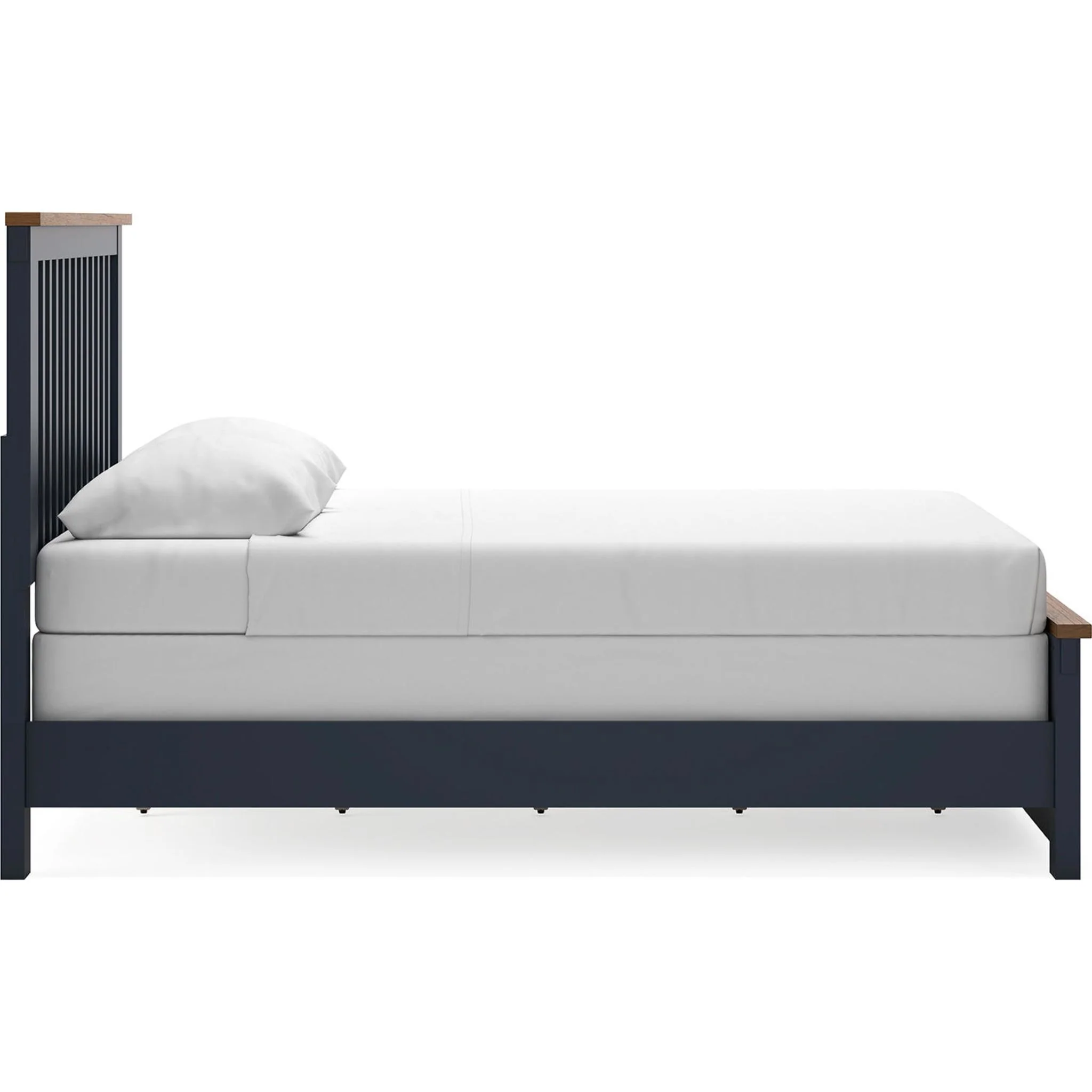 Landocken 6 Piece Queen Panel Bedroom - Blue/Brown - Image 15