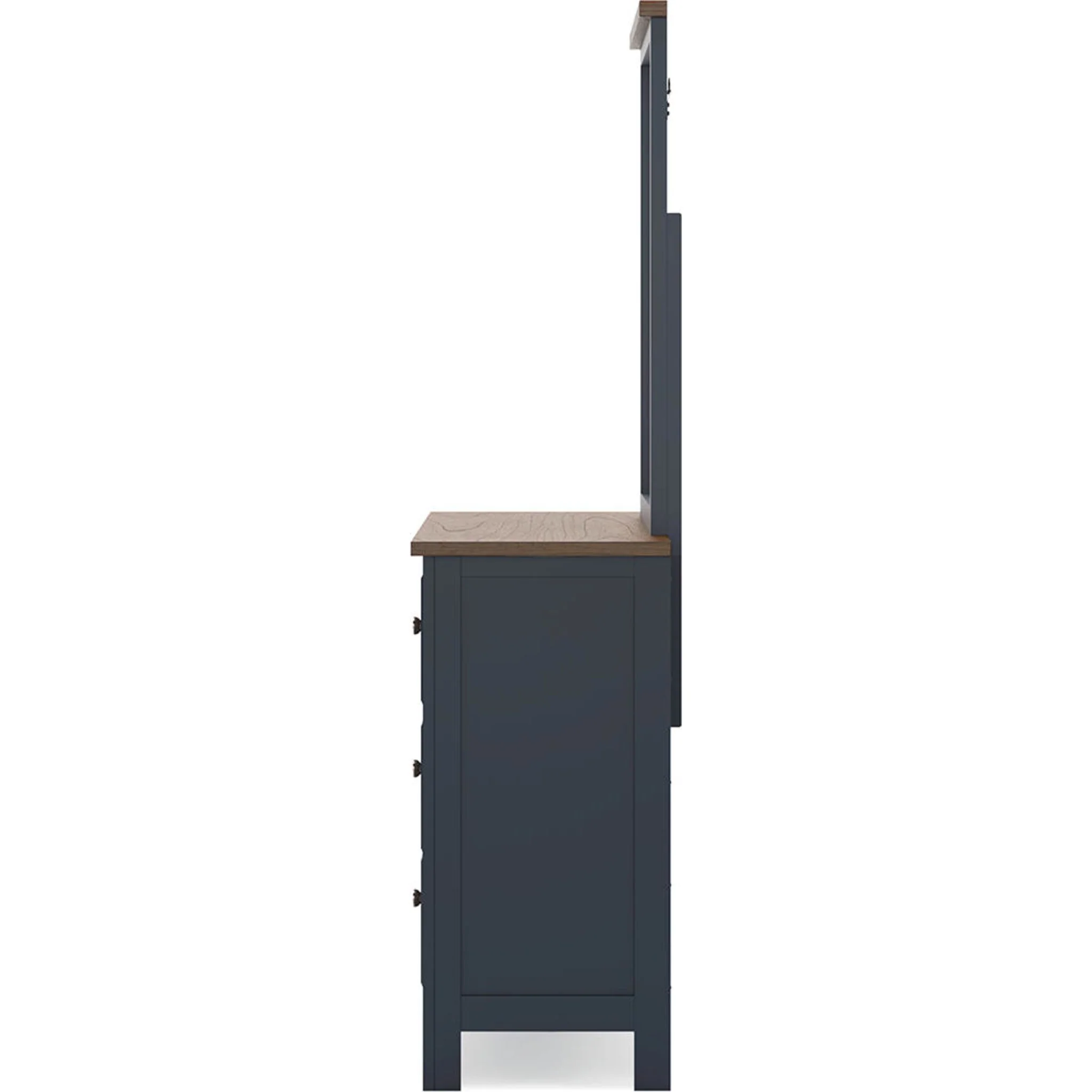 Landocken Dresser and Mirror - Blue/Brown - Image 9