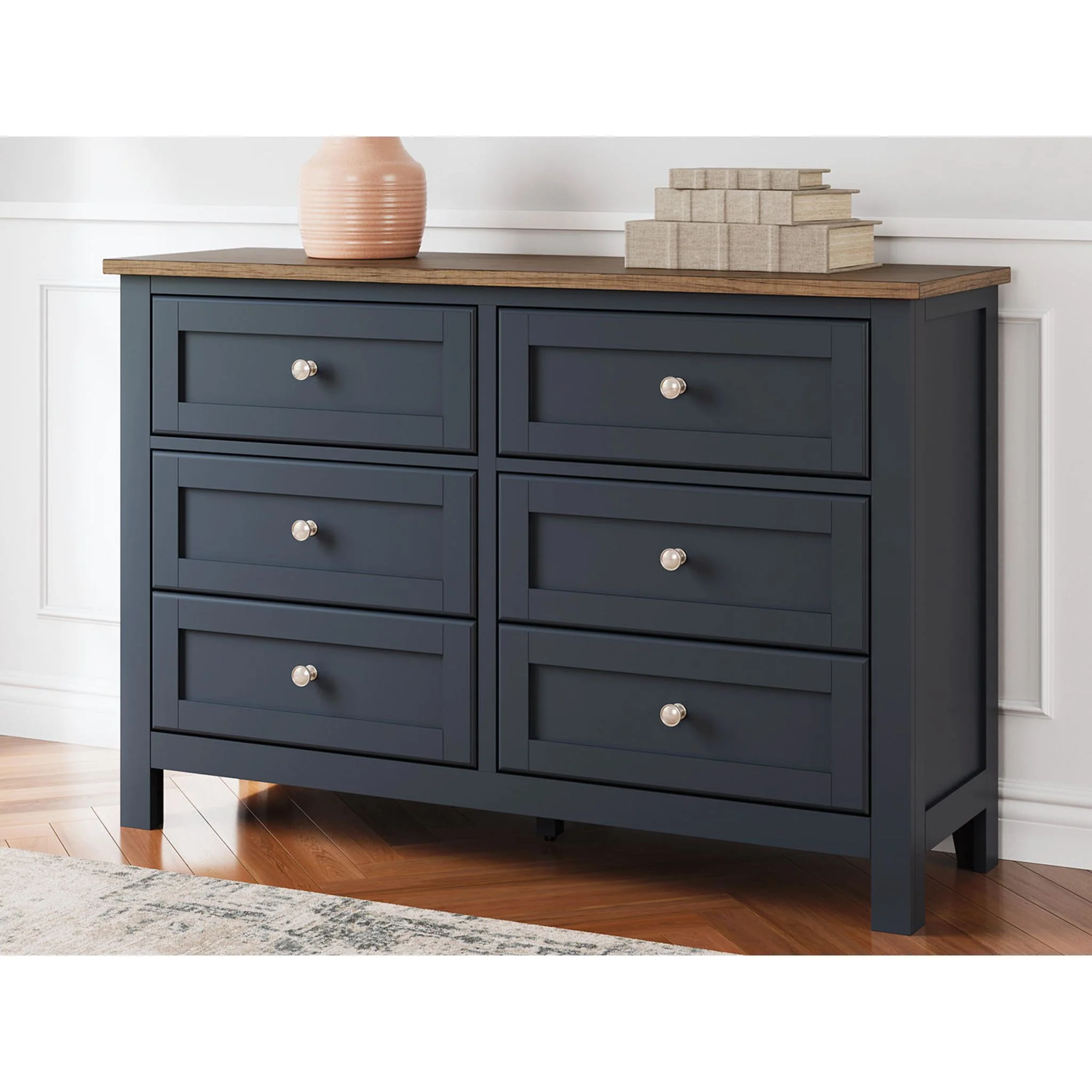 Landocken Dresser - Blue/Brown - Image 2