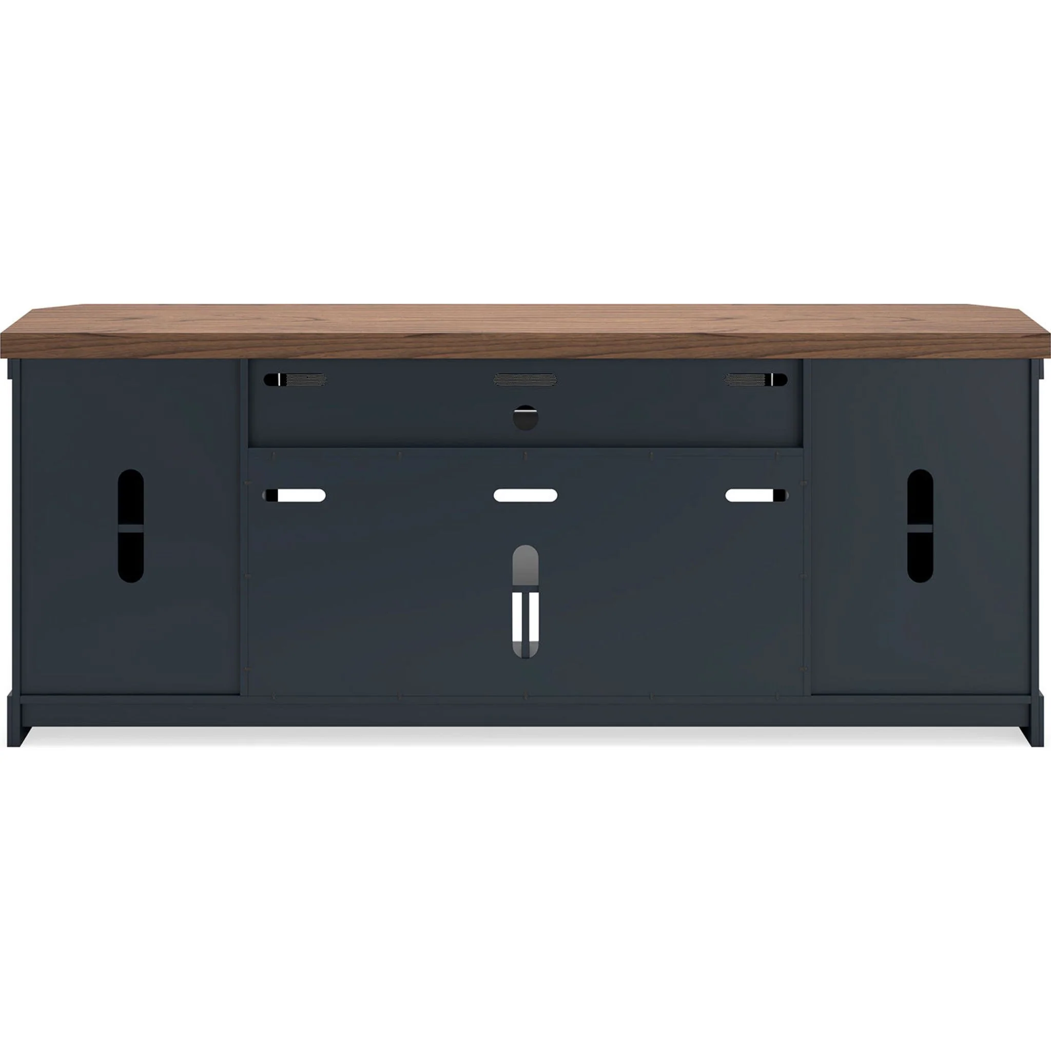 Landocken TV Stand - Brown/Blue - Image 5