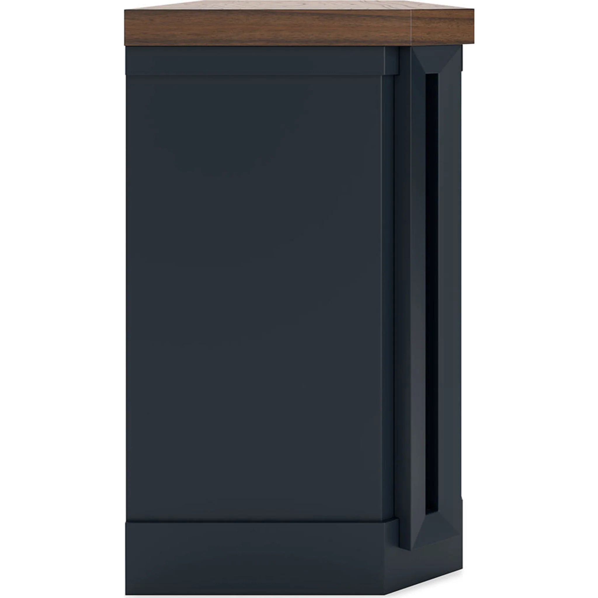 Landocken TV Stand - Brown/Blue - Image 8