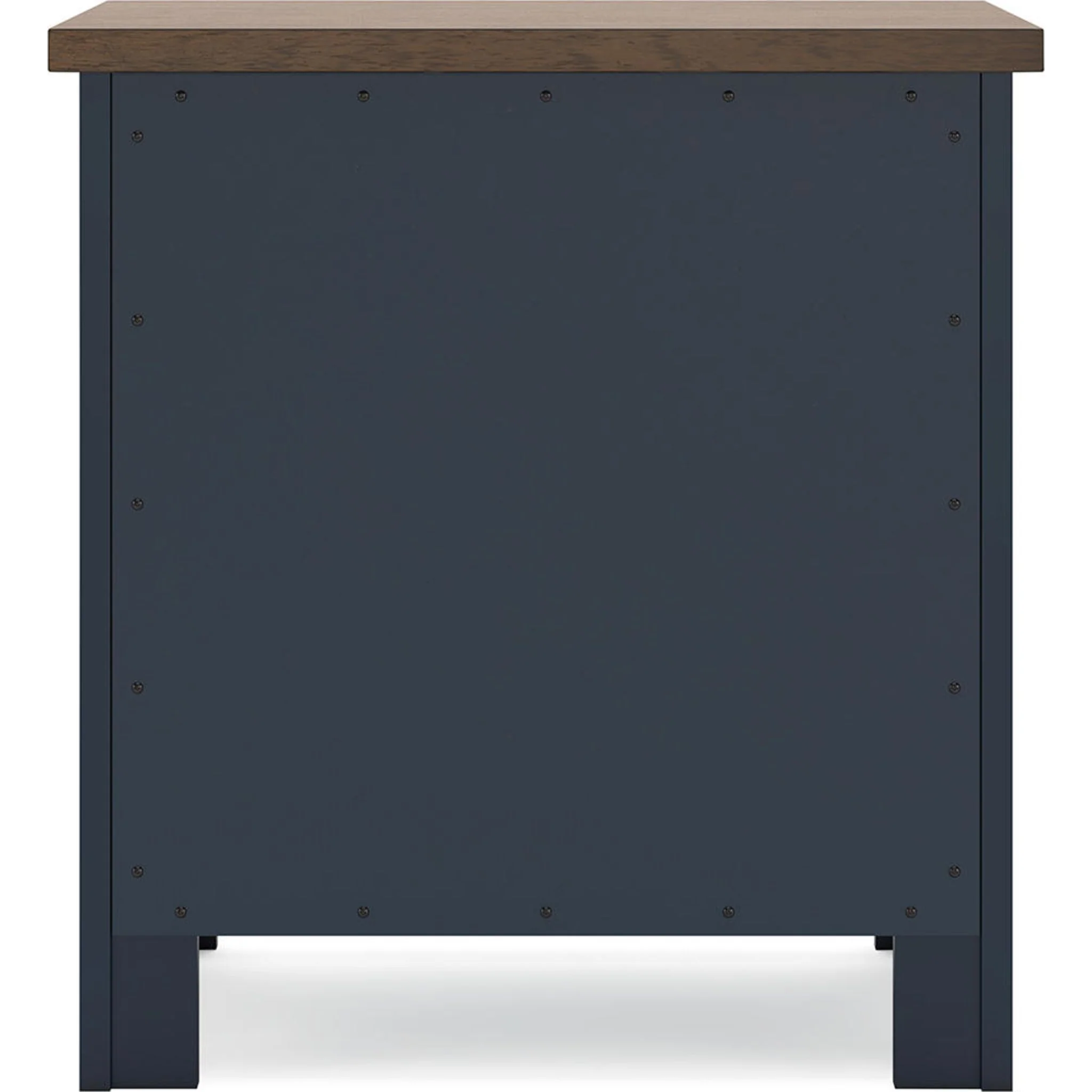 Landocken Nightstand - Blue/Brown - Image 7