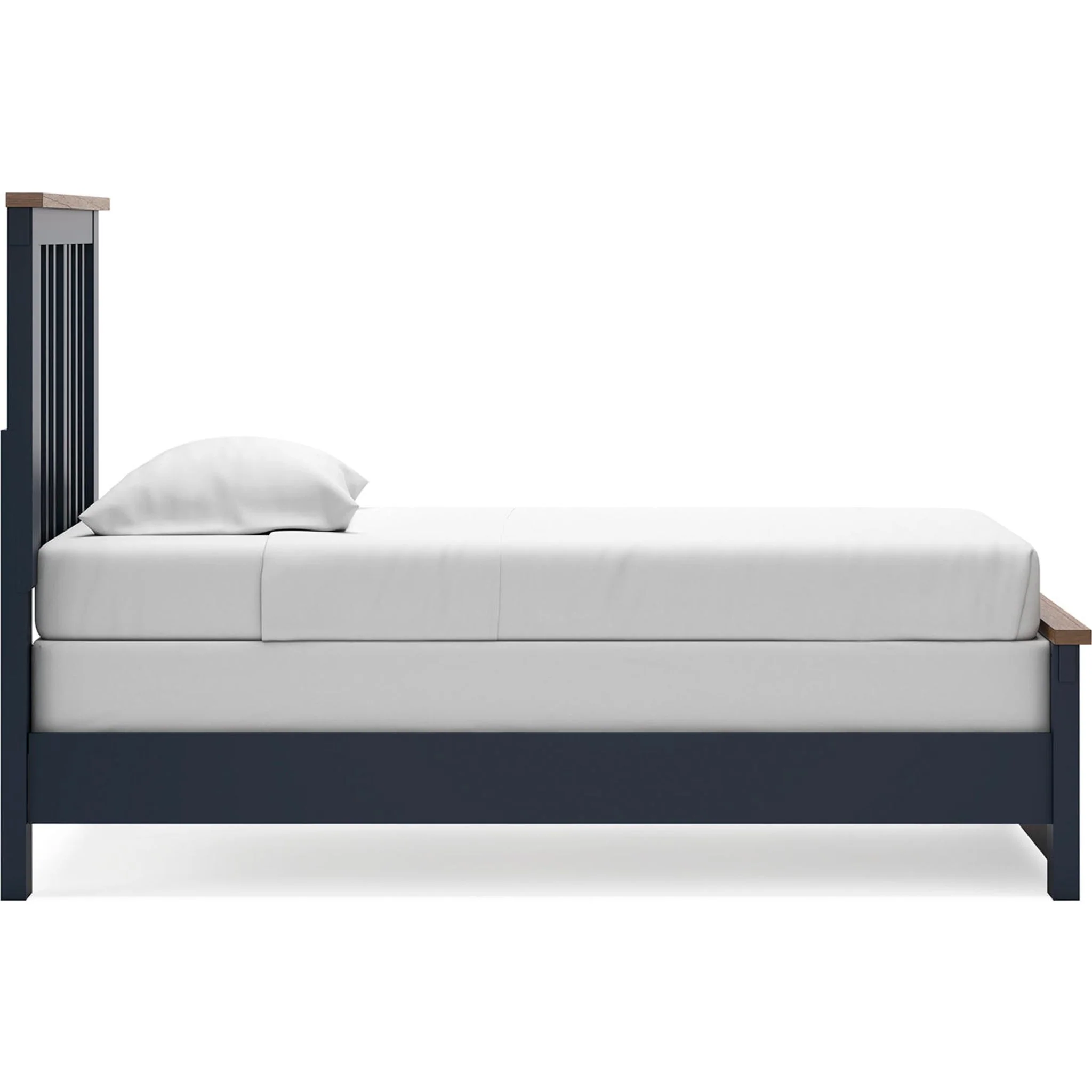 Landocken Panel Bed - Blue/Brown - Image 11