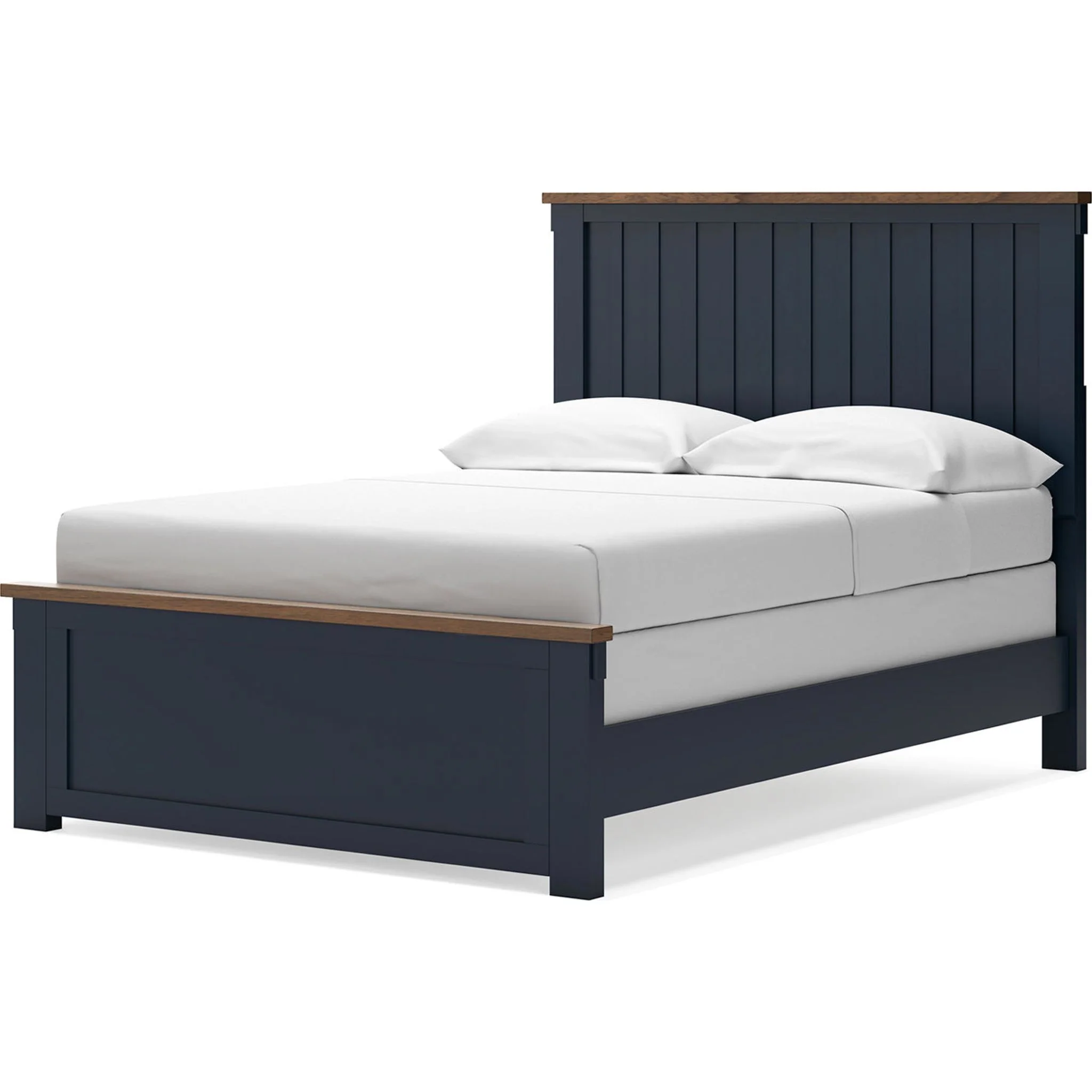 Landocken Panel Bed - Blue/Brown - Image 16