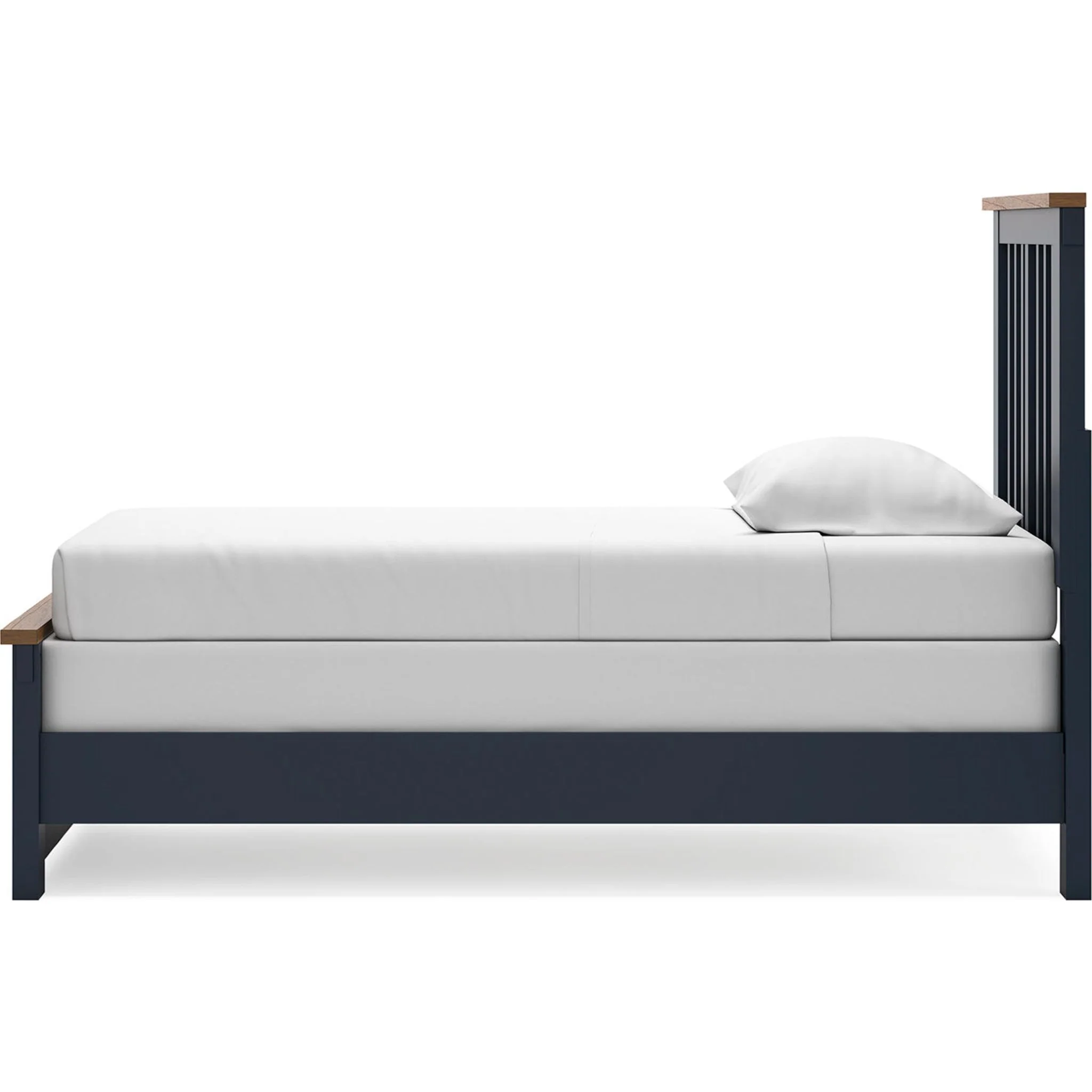 Landocken Panel Bed - Blue/Brown - Image 5