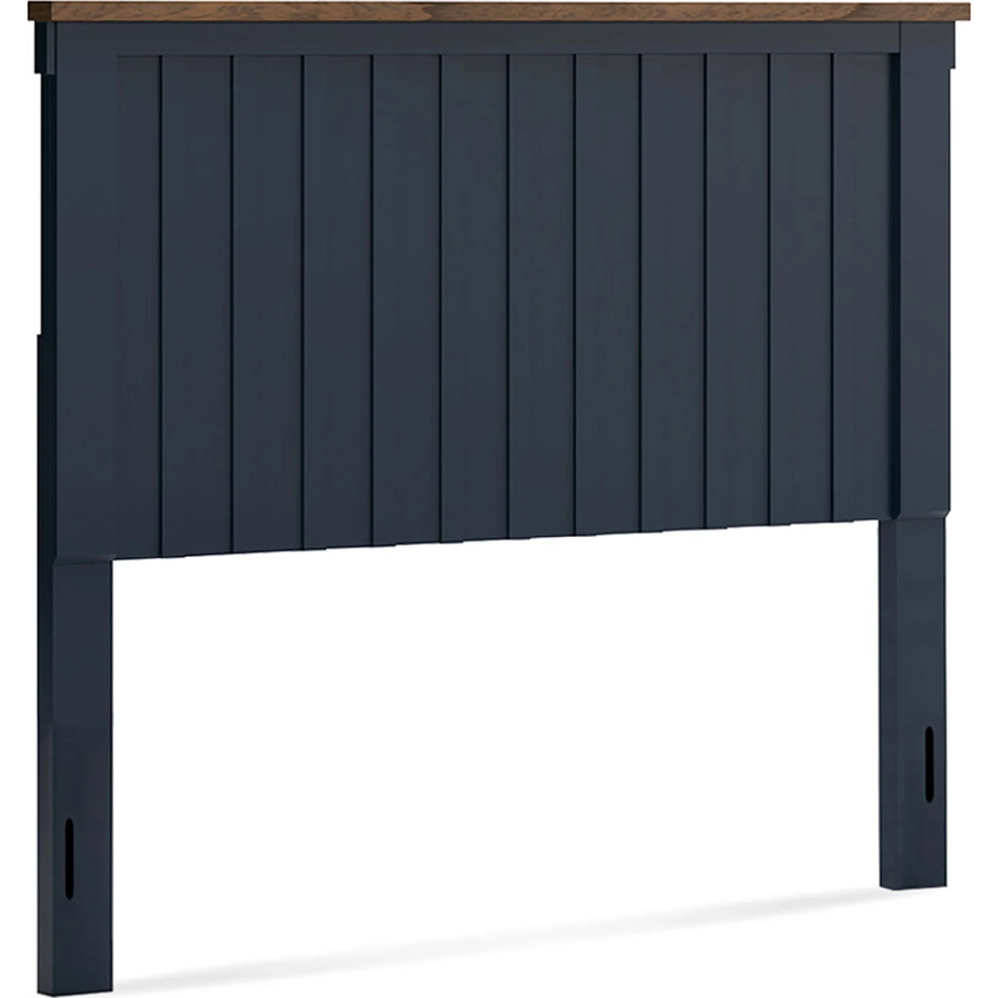 Landocken Panel Headboard - Blue/Brown - Image 4