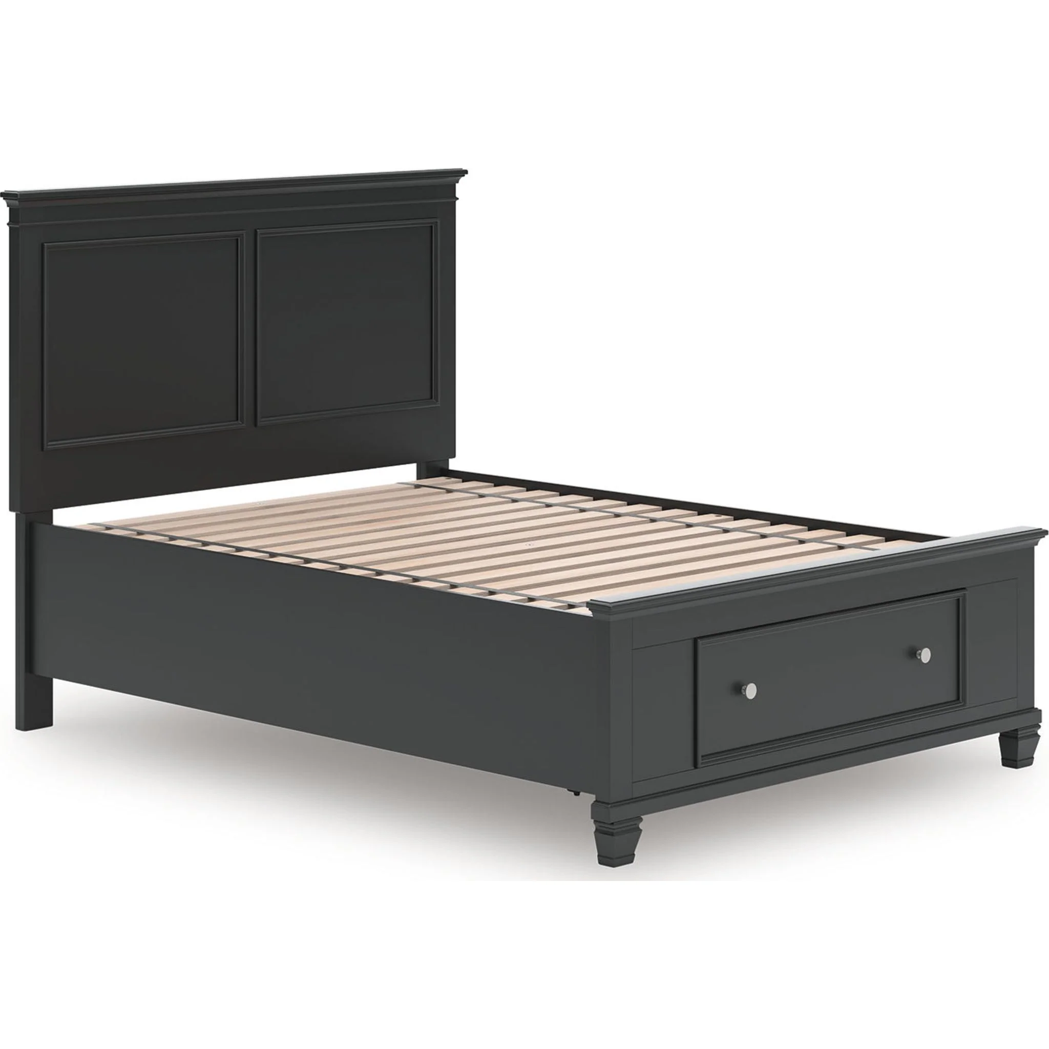 Lanolee 6 Piece Full Storage Bedroom - Black - Image 11
